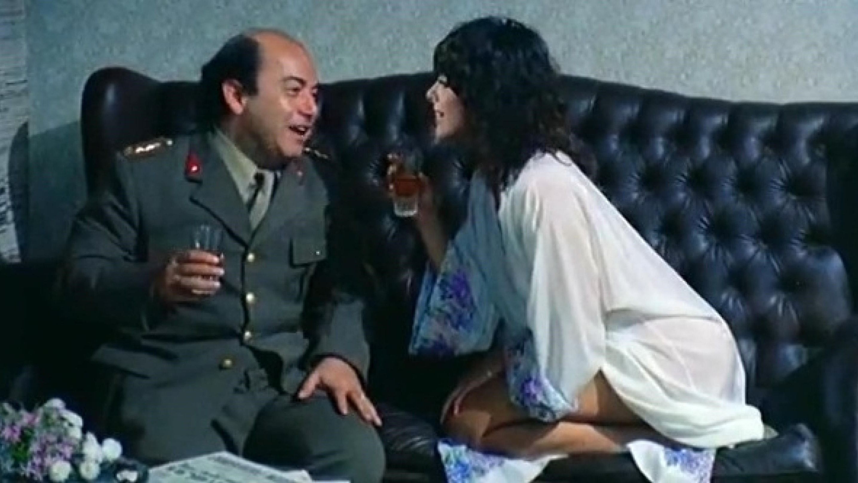 Lino Banfi e Nadia Cassini