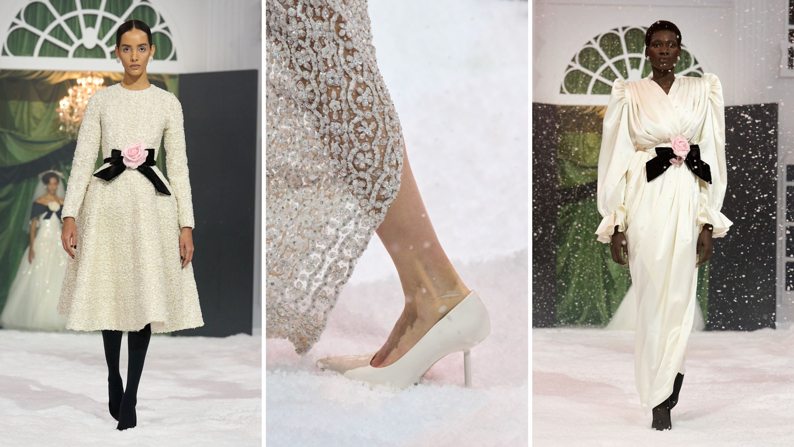Alcune creazioni dalla sfilata di Richard Queen FW2526 - Credits: Launchmetrics.com/Spotlight