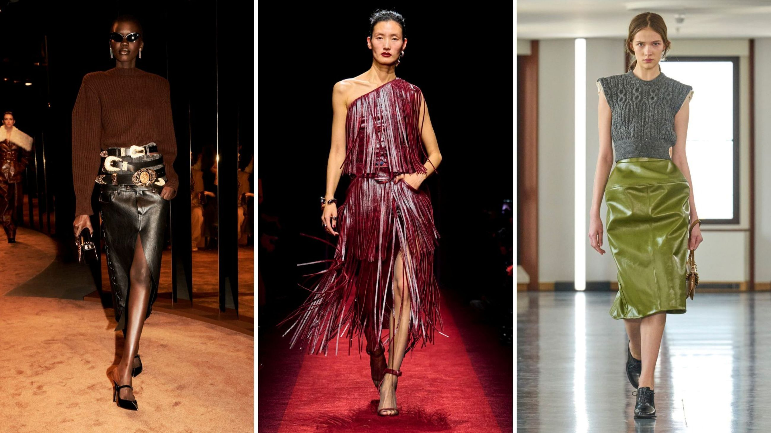 Schiaparelli FW25; Ferragamo FW25; Bally FW25 - Credits: Launchmetrics.com/Spotlight