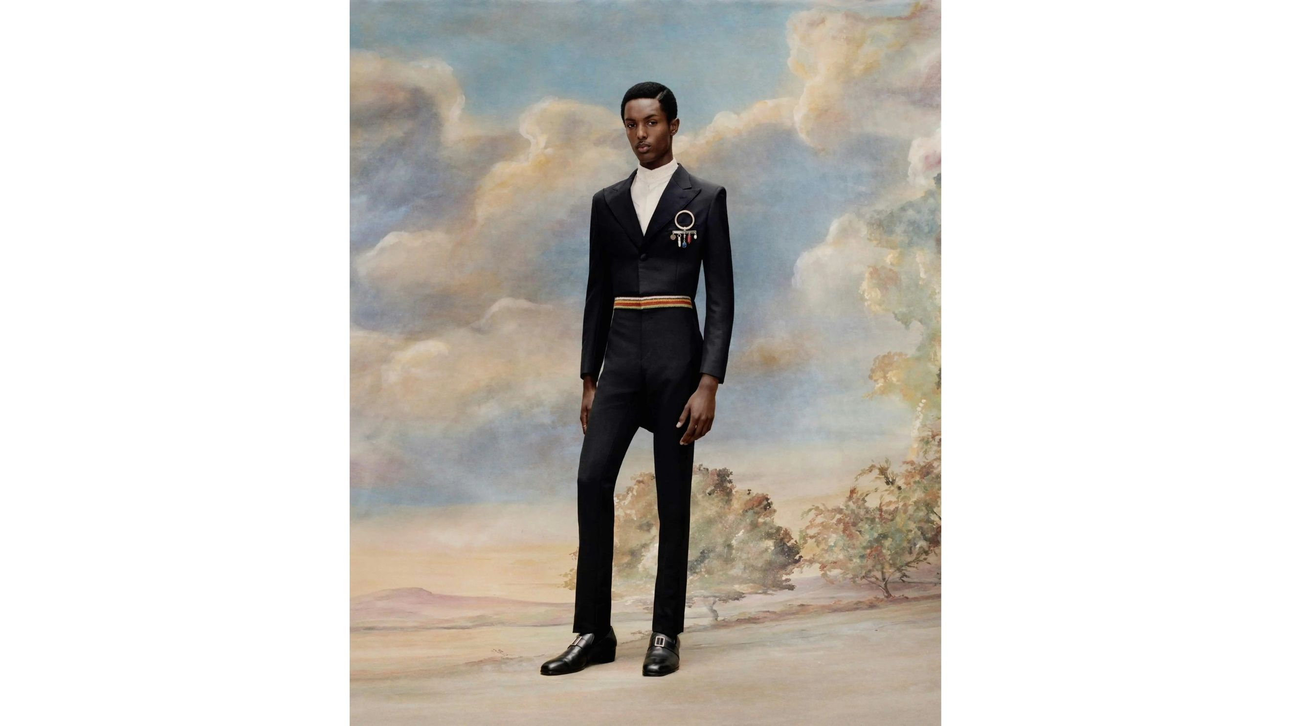 Tyler Mitchell, "Untitled (Christian in Wales Bonner)", 2025 è la foto scelta per la copertina del catalogo della mostra del Costume Institute "Superfine: Tailoring Black Style" (Courtesy of Metropolitan Museum of Art)