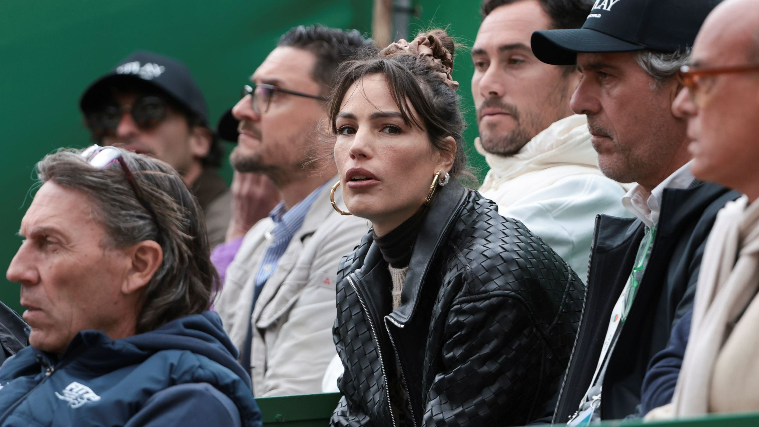 Veronica Confalonieri, fidanzata di Lorenzo Musetti, durante la finale maschile tra lo spagnolo Carlos Alcaraz e l'italiano Lorenzo Musetti nell'ottavo giorno del Rolex Monte-Carlo Masters 2025 - Credits Getty Images