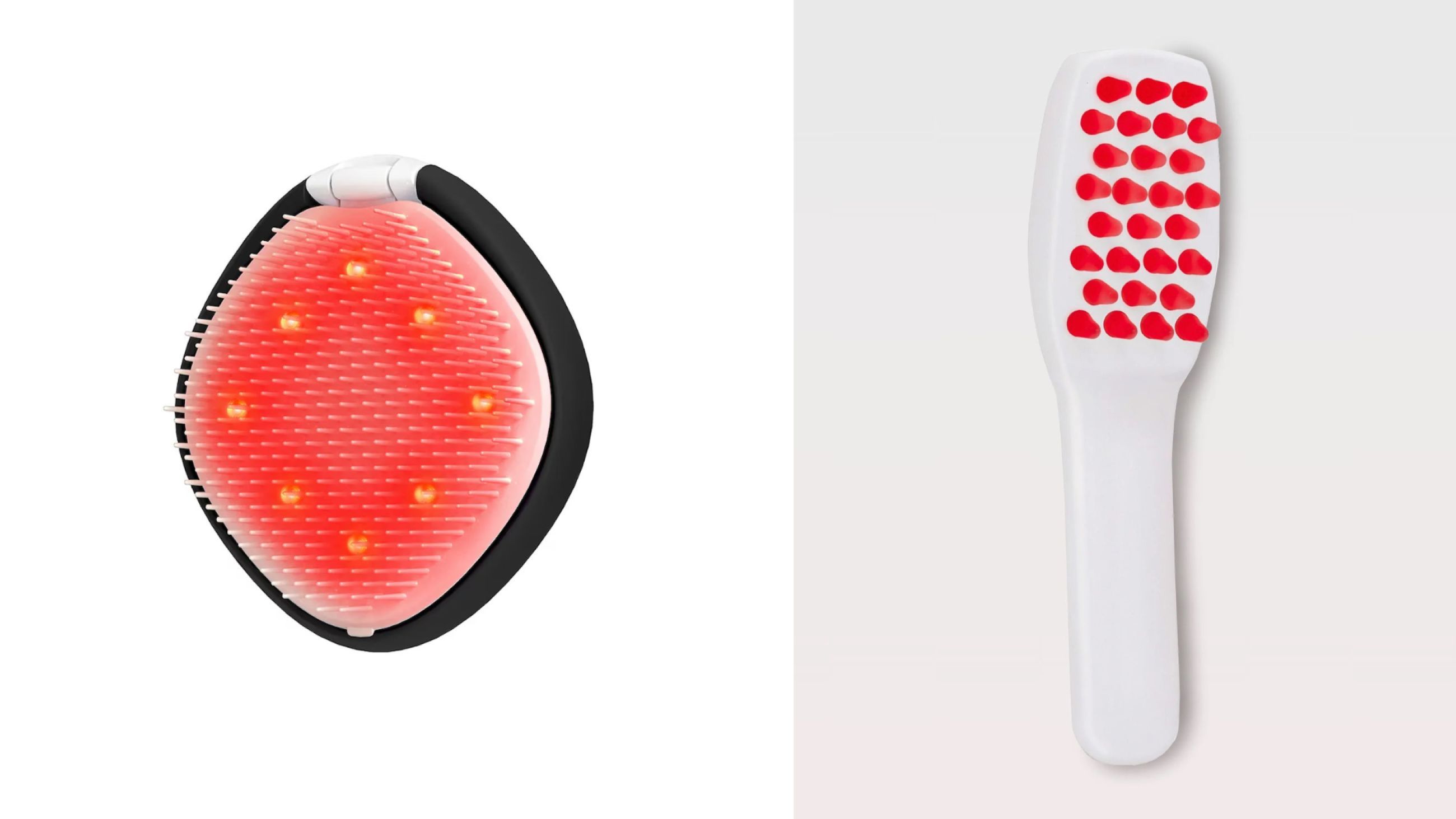 Foreo, FLIP™ Play Advanced Spazzola; Solaris Labs NY, Intensive LED Hair Growth Brush - Courtesy Press Office 