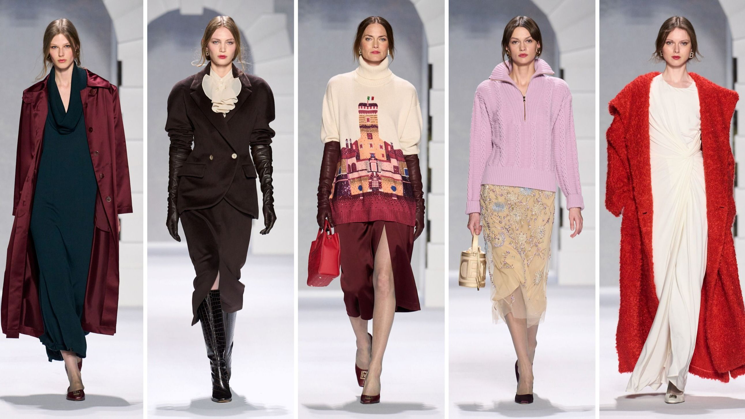 Dalla sfilata di Laura Biagiotti FW2627: le creazioni raccontano “The Biagiotti Tale” - Credits: Launchmetrics.com/Spotlight