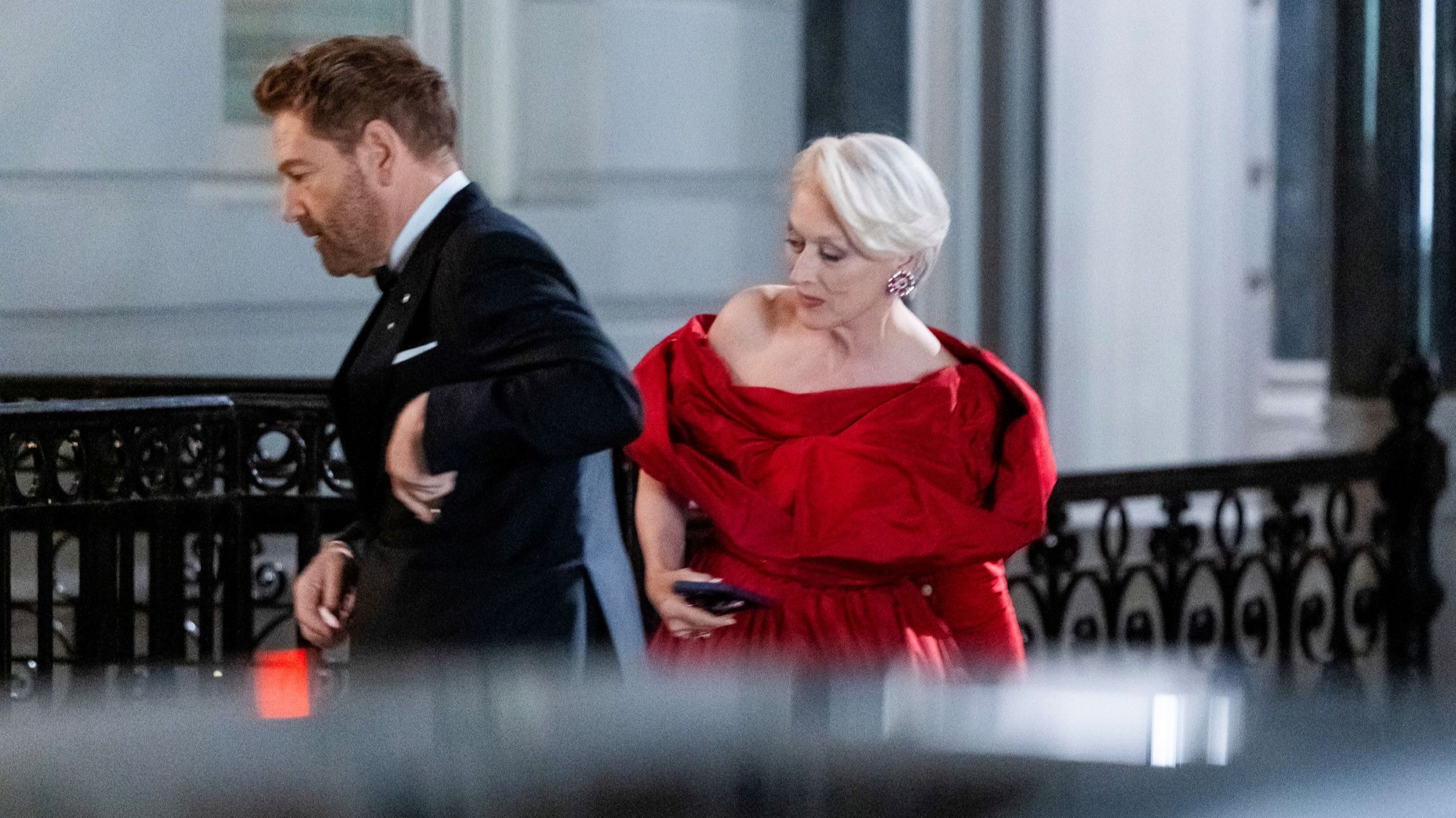 Meryl Streep sul set de “Il Diavolo Veste Prada 2” a New York
Credit Getty Images