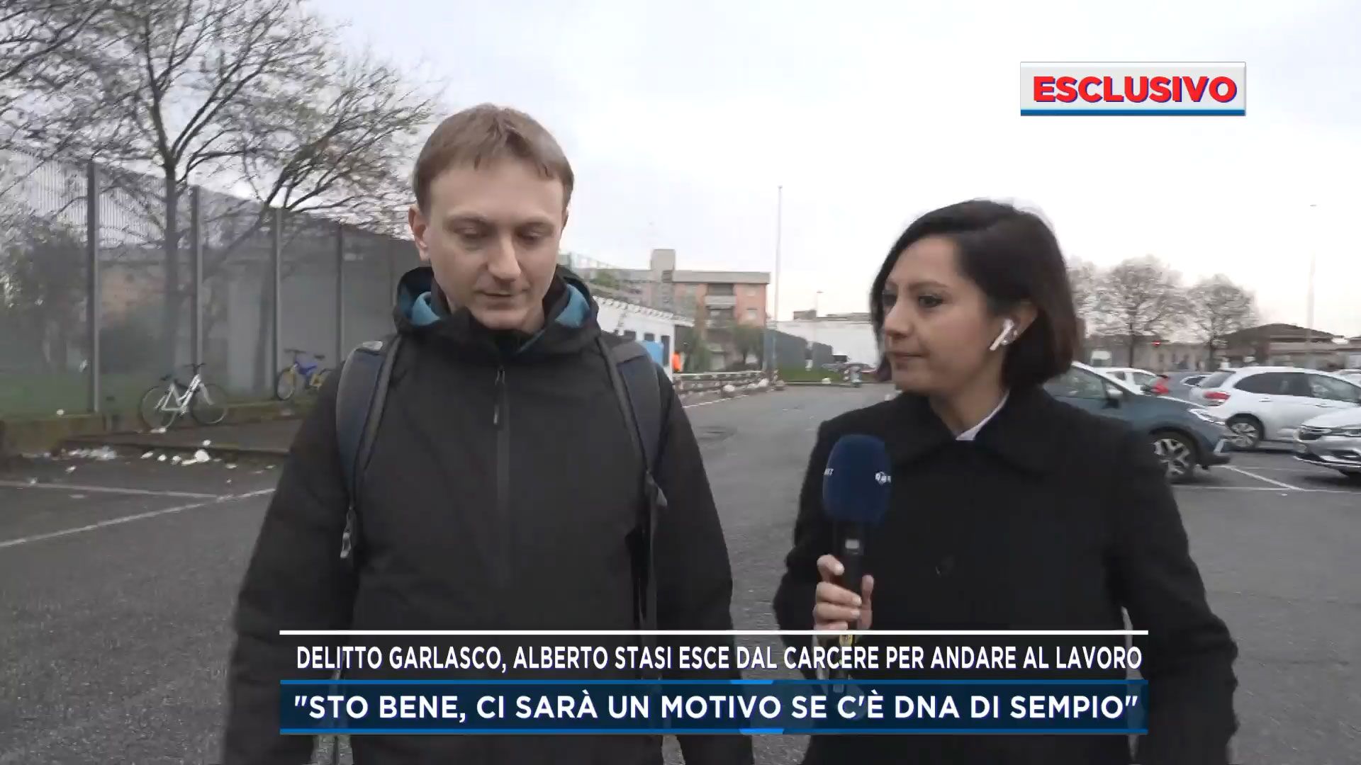 Alberto Stasi a Mattino Cinque News