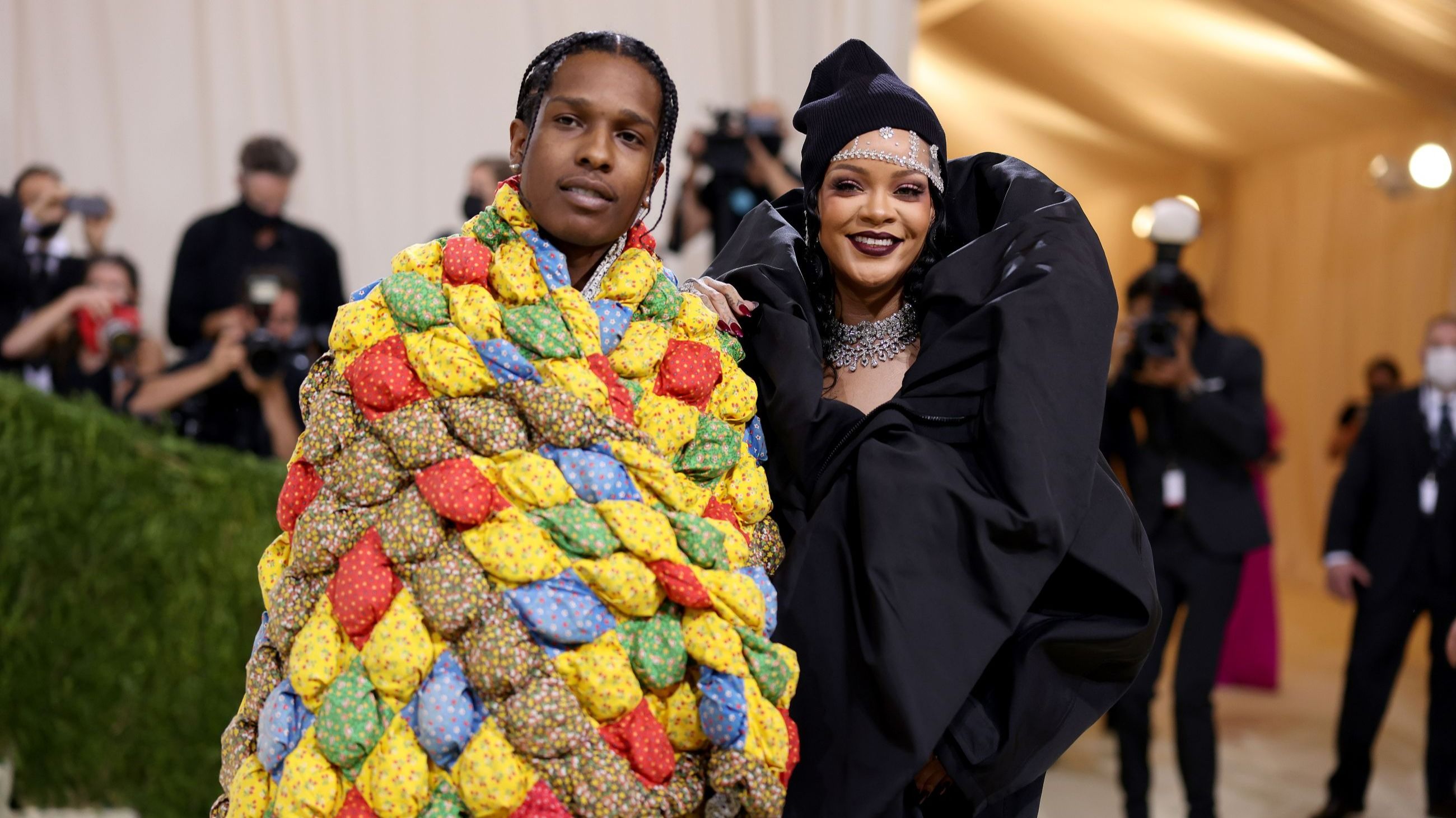ASAP Rocky e Rihanna al Met Gala 2021 - Credits Getty Images