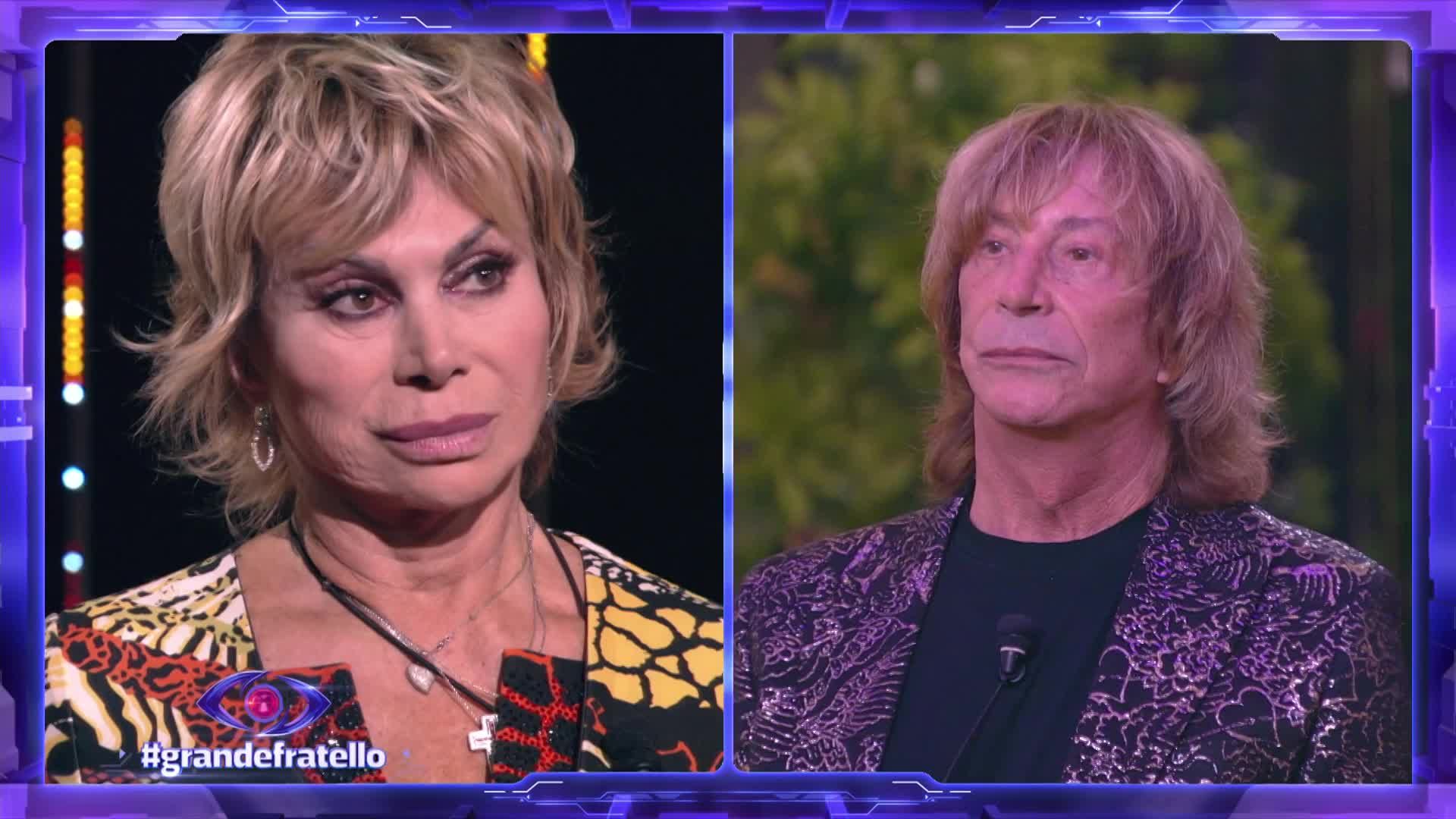 Enzo Paolo Turchi e Carmen Russo al Grande Fratello