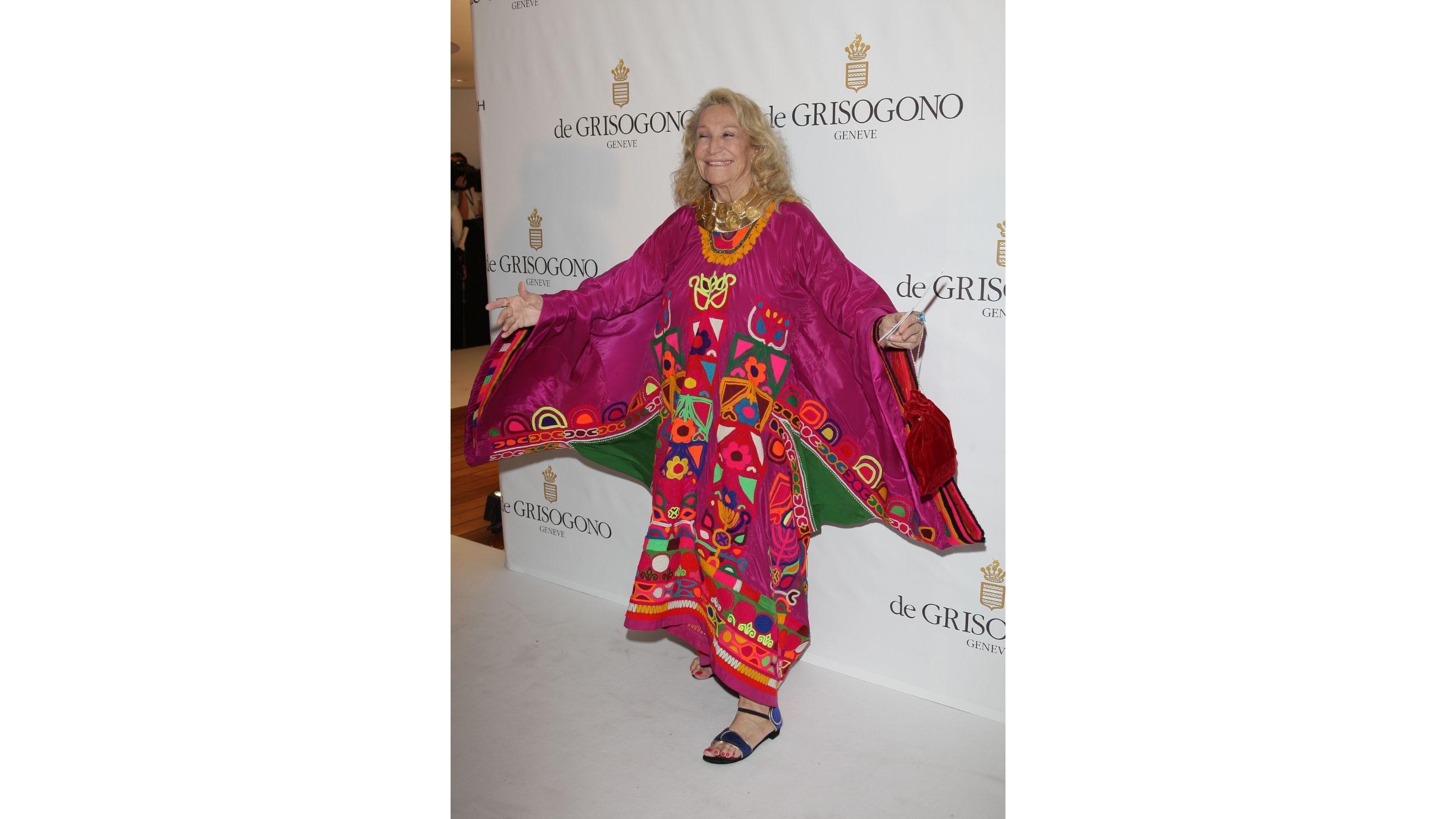 Marta Marzotto partecipa al party di de Grisogono all’Hotel Du Cap il 18 maggio 2010 a Cap D’Antibes, in Francia - Credits: Getty Images