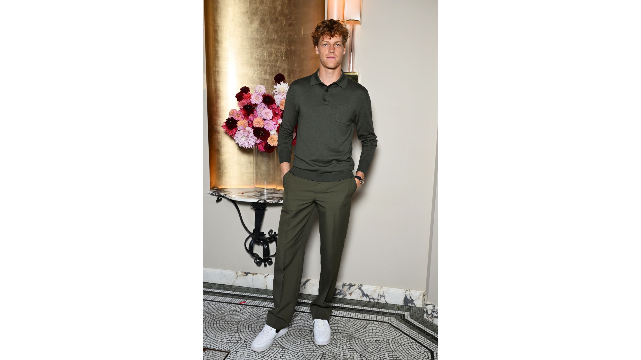 L'Ambasciatore Globale del Marchio Jannik Sinner partecipa a una cena privata organizzata da Gucci in suo onore presso l'Hotel Claridge's il 26 giugno 2025 a Londra - Credits: Getty Images