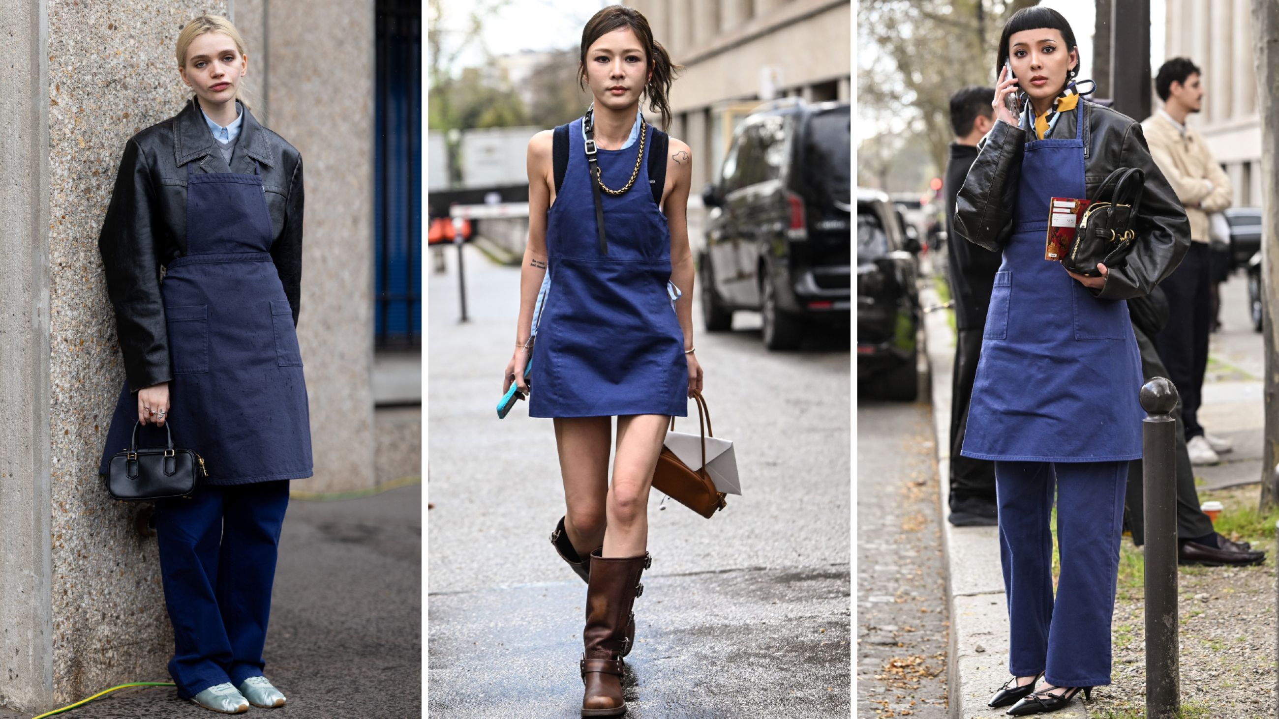 Da sinistra: Stella Lucia Paris Fashion Week - Womenswear Autunno/Inverno 2026/2027; Paris Fashion Week - Womenswear Autunno/Inverno 2026/2027; Kiwi Lee durante Paris Fashion Week - Womenswear Autunno/Inverno 2026/2027 - Credits Getty Images