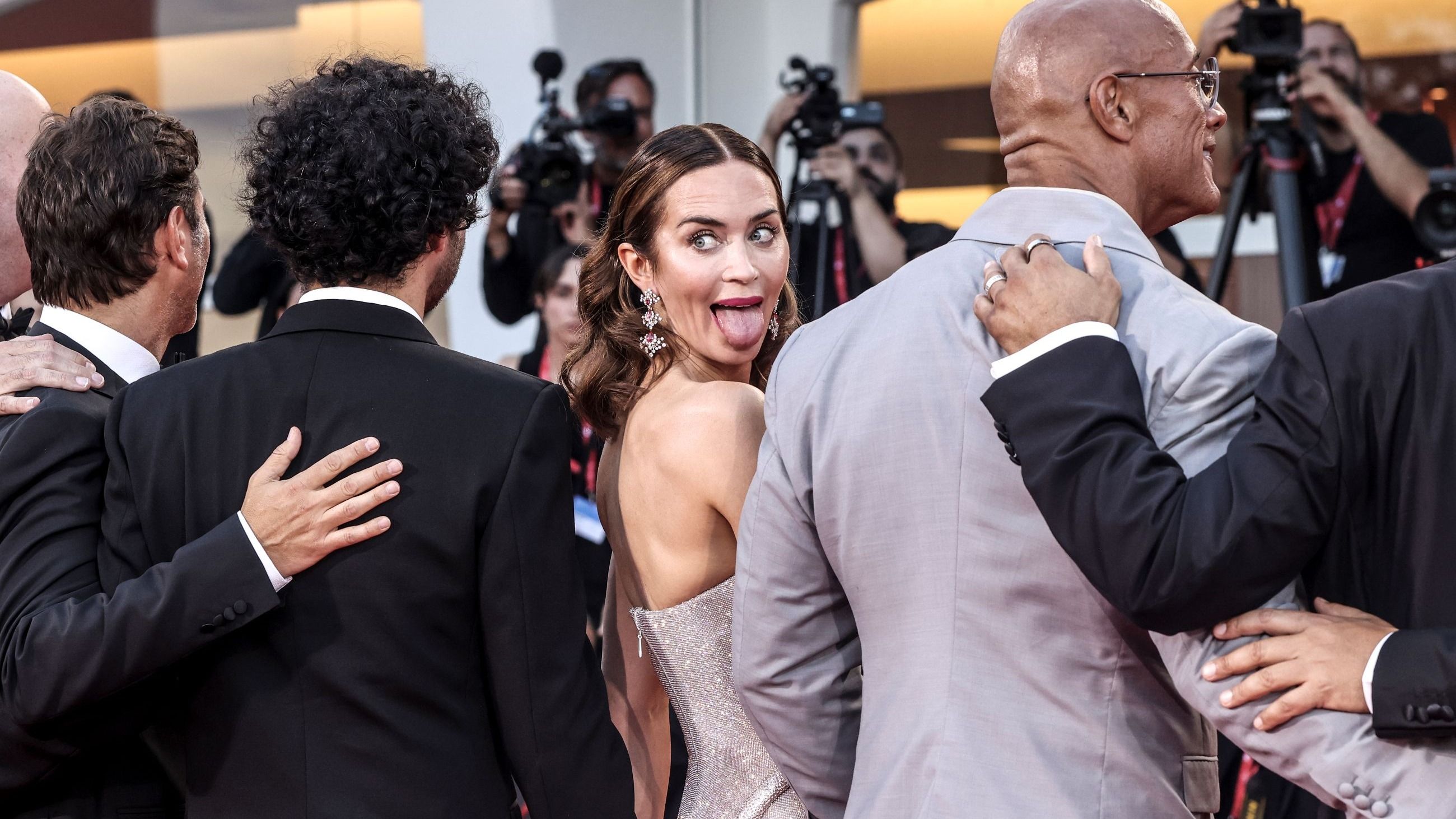Emily Blunt all'82esima edizione del festival del cinema di Venezia
Credit Getty Images