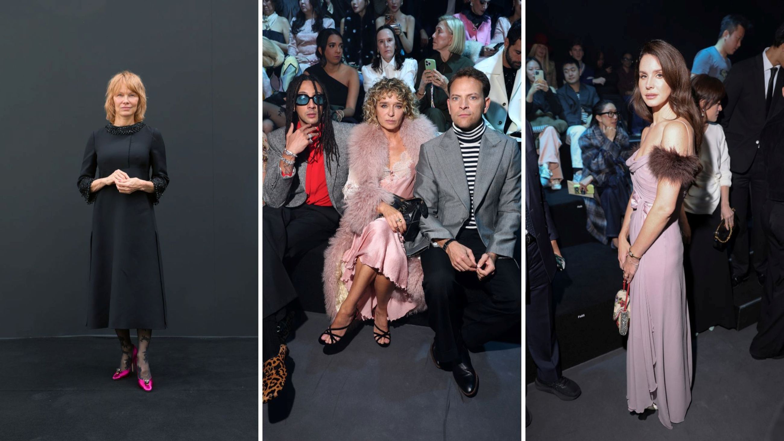 Pamela Anderson; Ghali, Valeria Golino; Lana Del Rey
Credits Launchmetrics.com/Spotlight