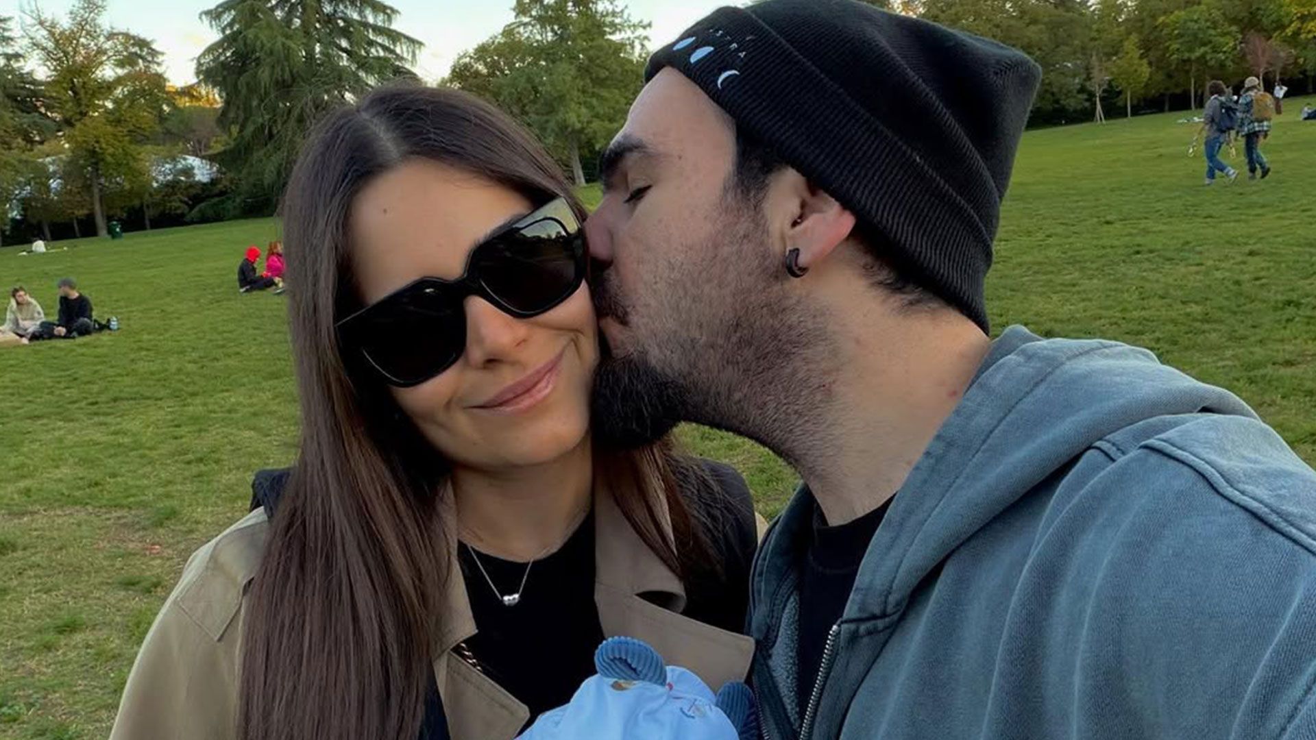 Ignazio Boschetto e Michelle Bertolini con il figlio Gabriele | Instagram: @michbertolini