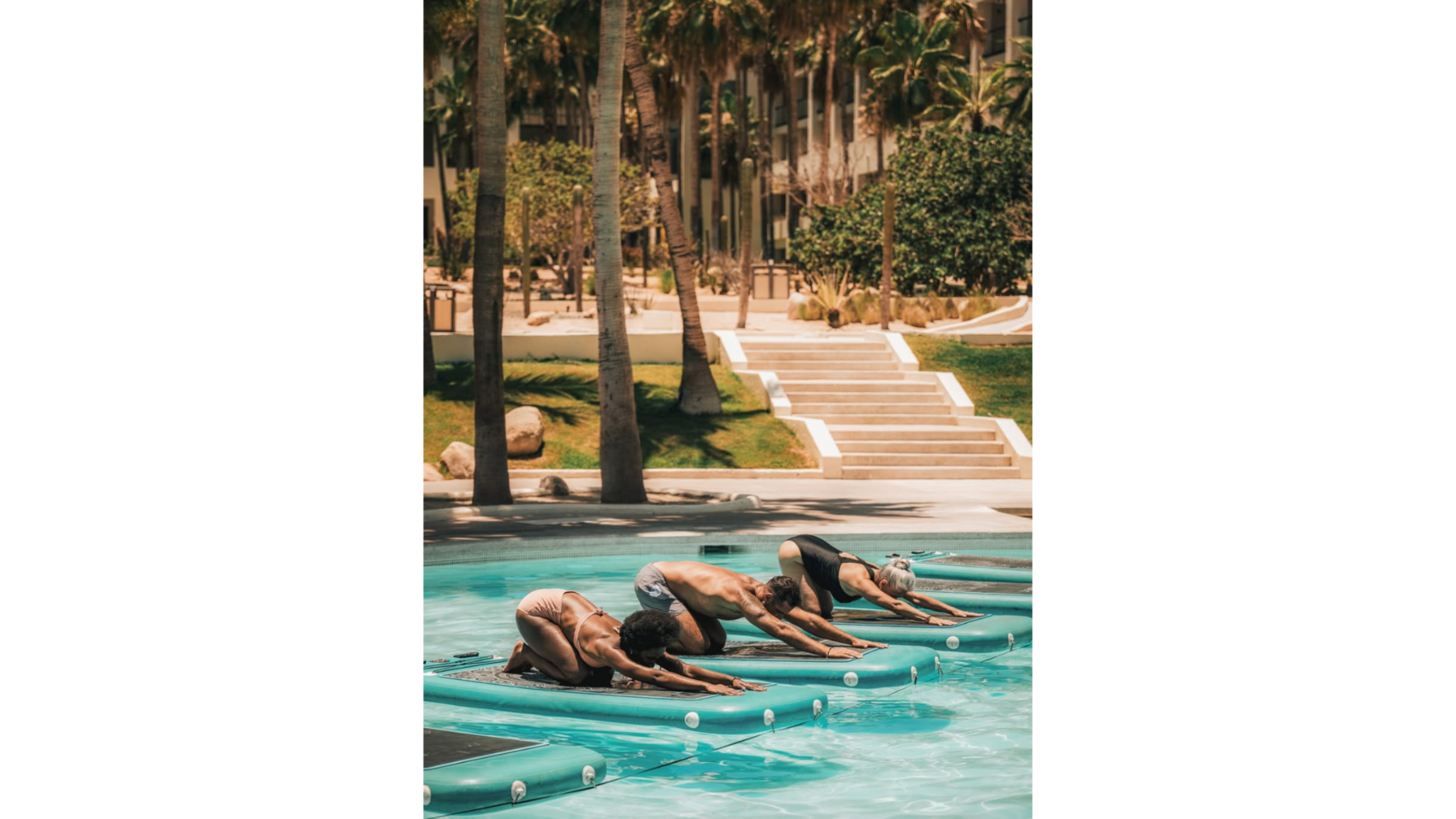 Paradisus yoga 
Courtesy Press Office