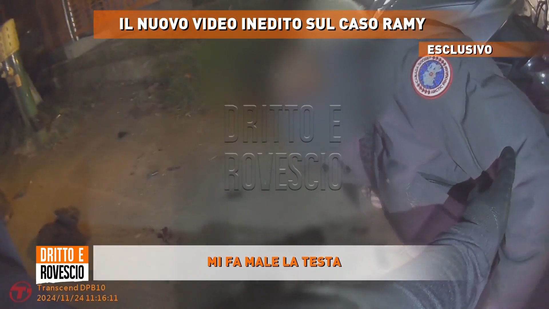 Il nuovo video inedito sul caso Ramy a Dritto e Rovescio