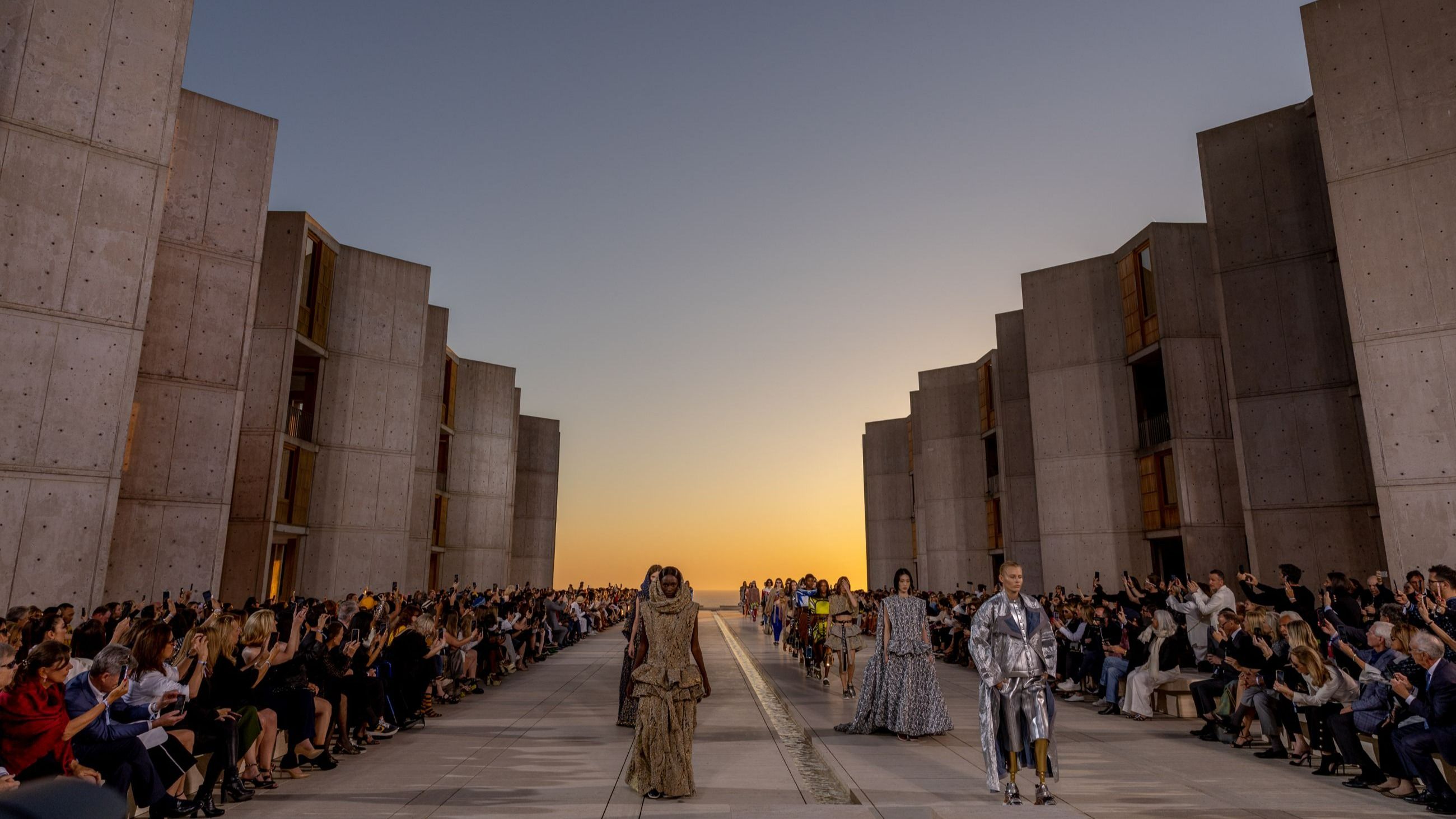 Louis Vuitton al Salk Institute for Biological Studies di San Diego - Credits: Getty Images