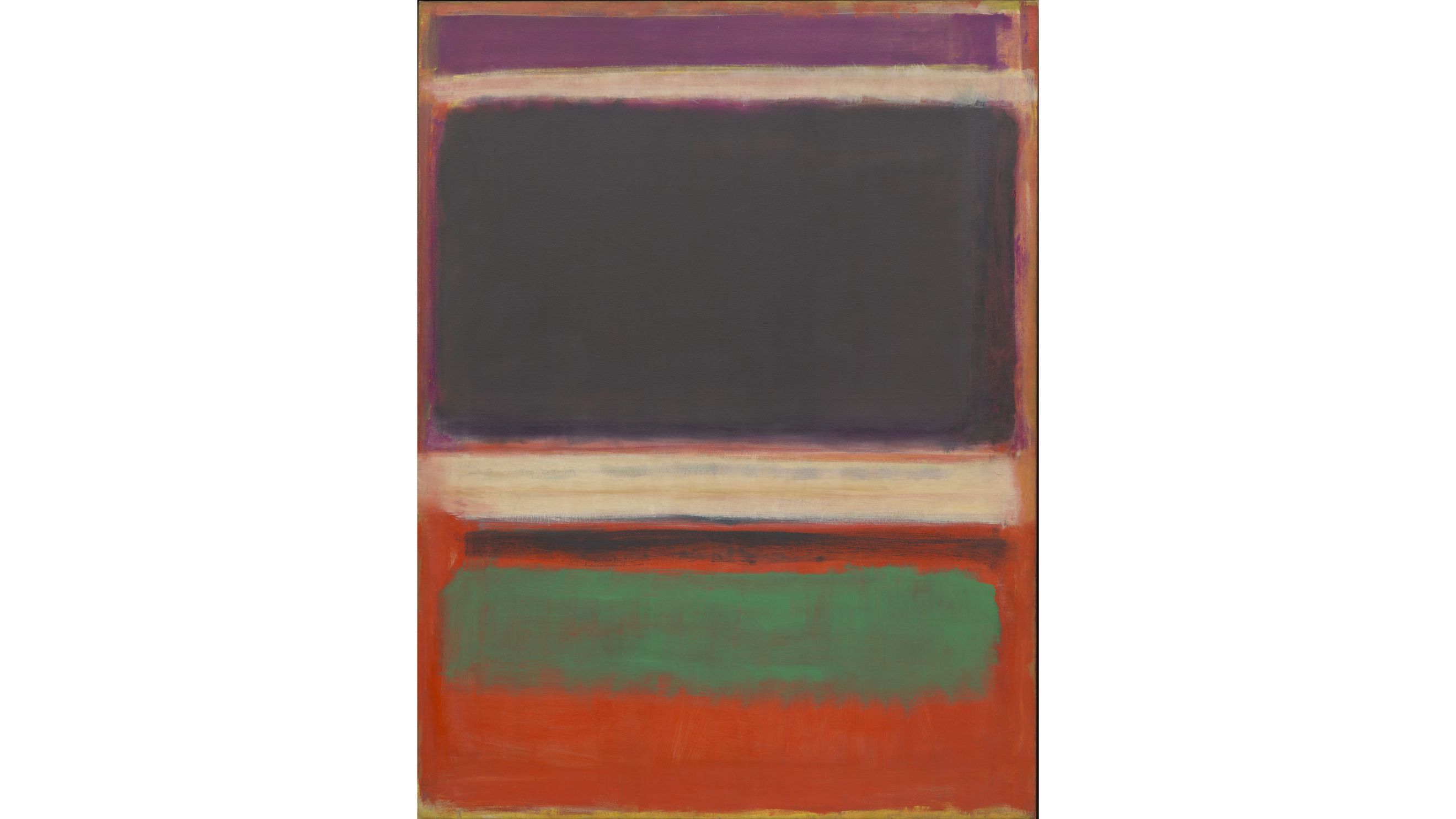 Mark Rothko a Palazzo Strozzi (in foto Mark Rothko, No.3/No. 13, 1949, oil on canvas, cm 261.5 x 164.8, New York, MoMA-The Museum of Modern Art, Bequest of Mrs. Mark Rothko through The Mark Rothko Foundation, Inc. 428.1981. © 1998 by Kate Rothko Prizel and Christopher Rothko / Artists Rights Society (ARS), New York