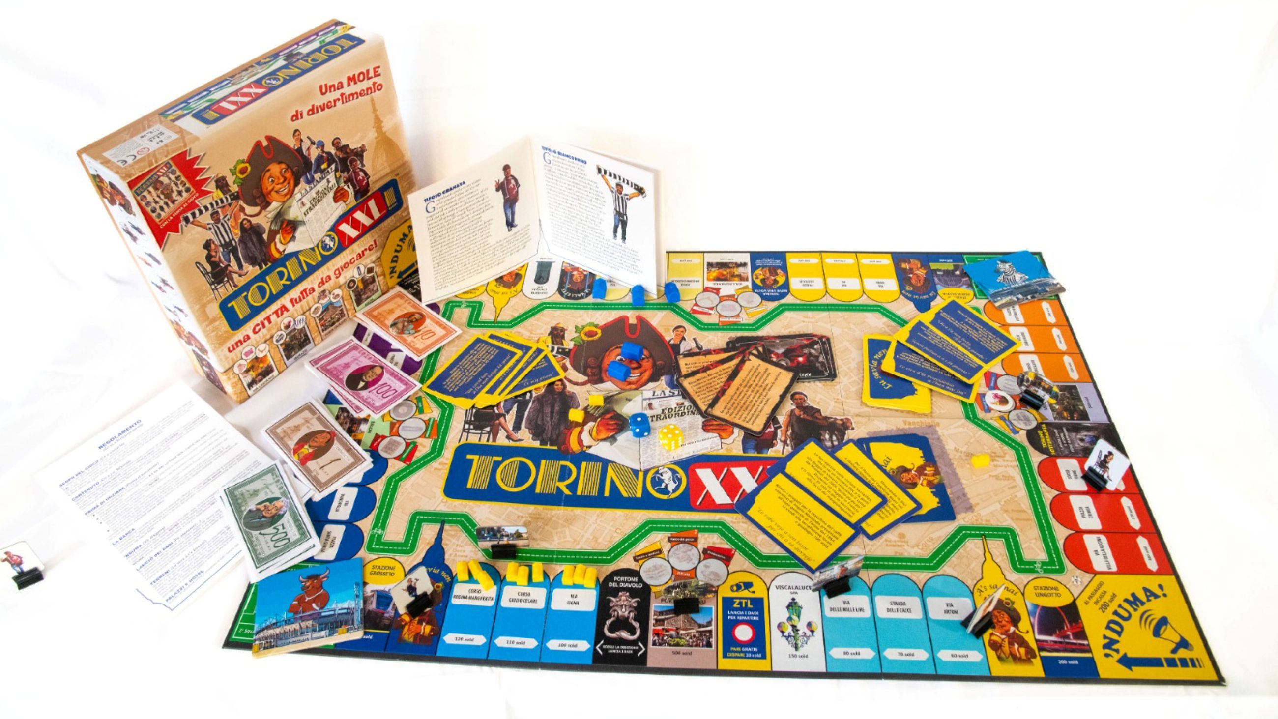Gioco da tavolo TORINOXXL! (Torino Factory) – Credits: Courtesy press office