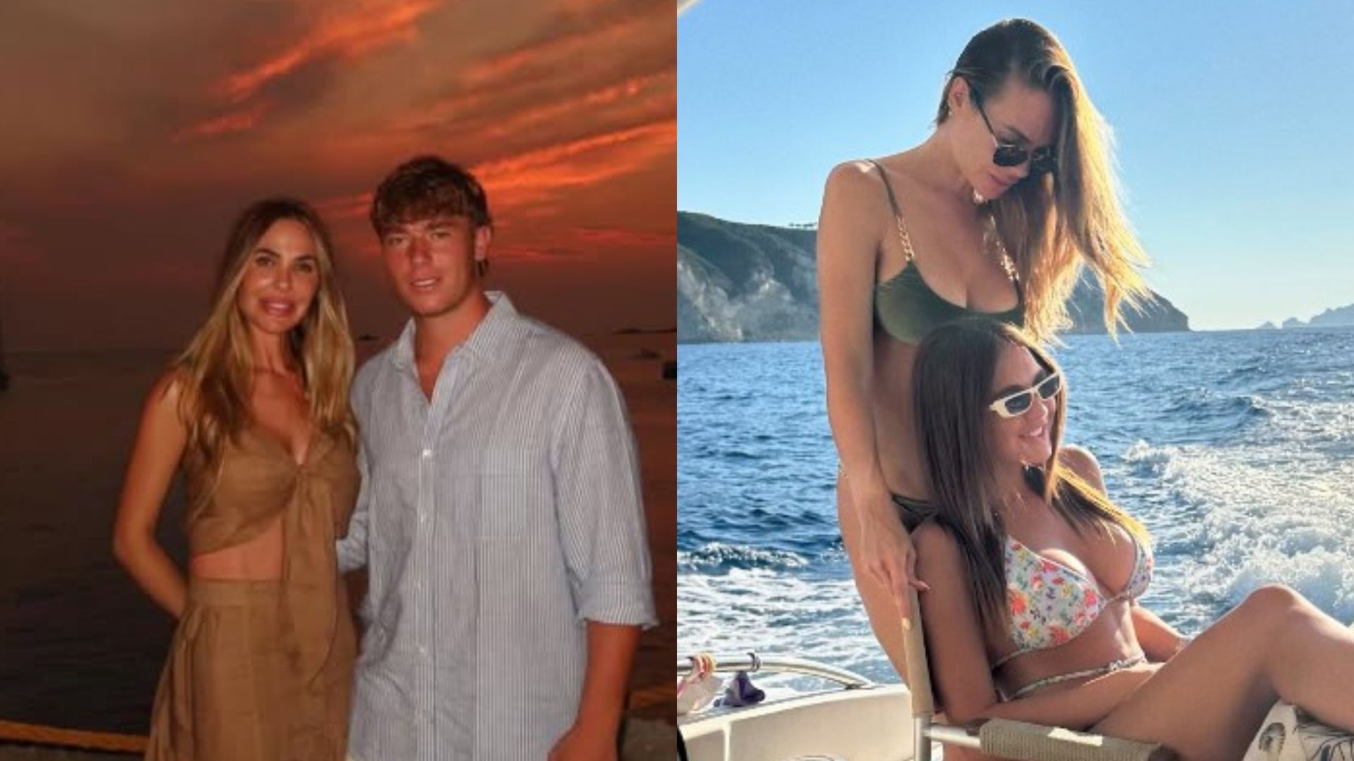 Ilary Blasi con i figli