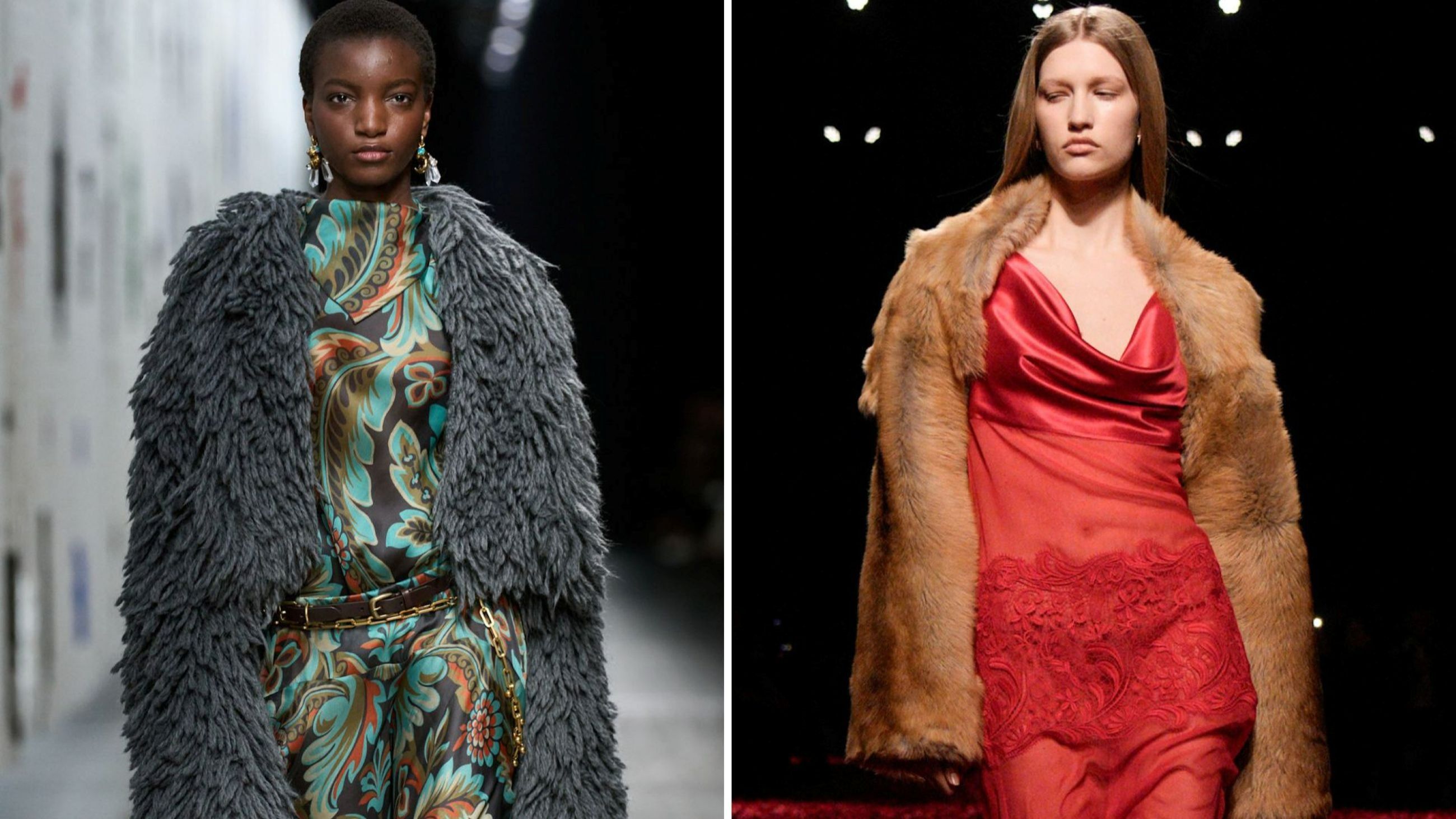 Etro FW25; Ferragamo FW25 - Credits Launchmetrics.com/Spotlight 