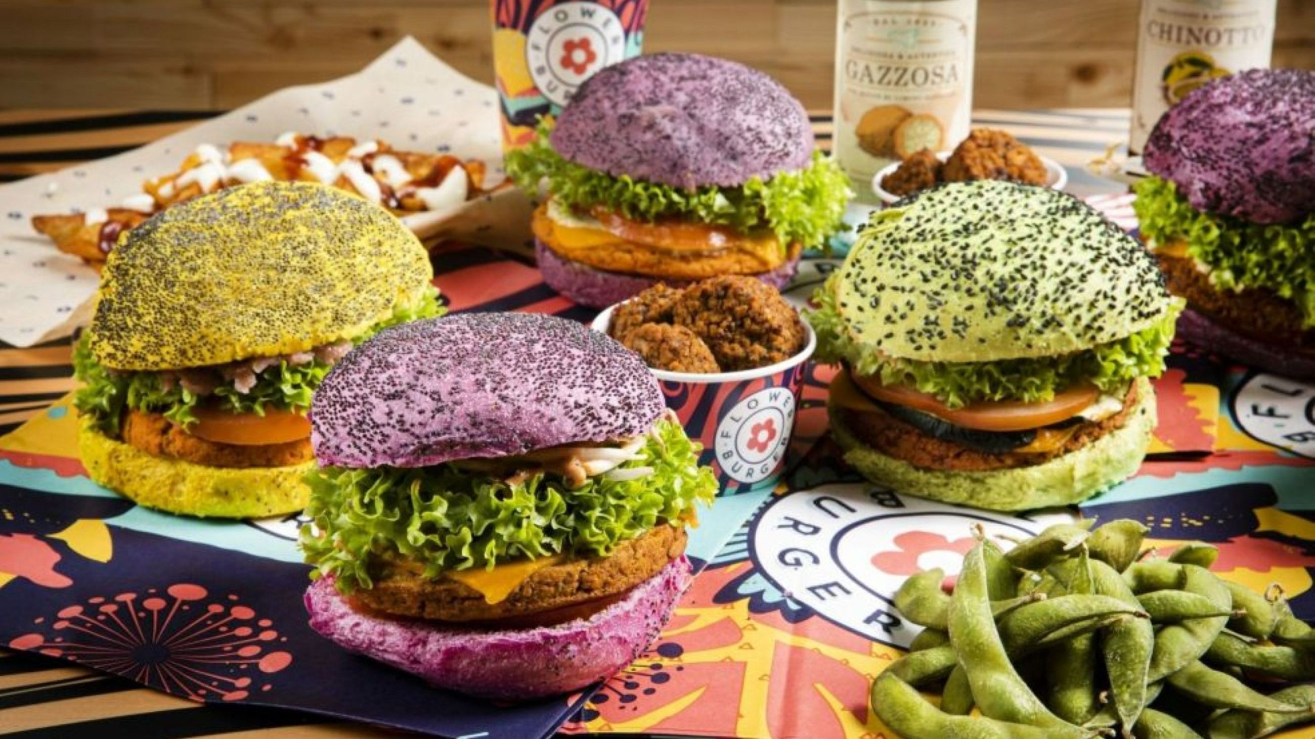 Flower Burgers - Credits: Courtesy Press Office