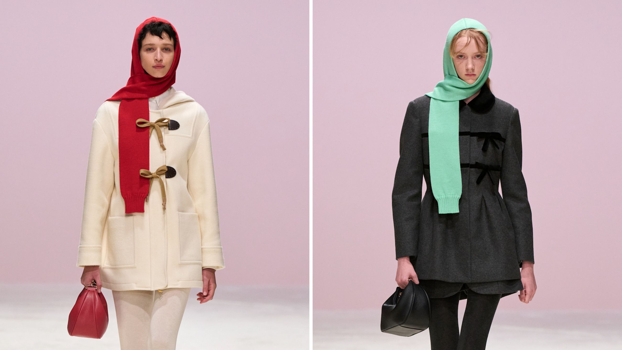 Alcuni look dalla sfilata di Vivetta FW2526 - Credits: Launchmetrics.com/Spotlight