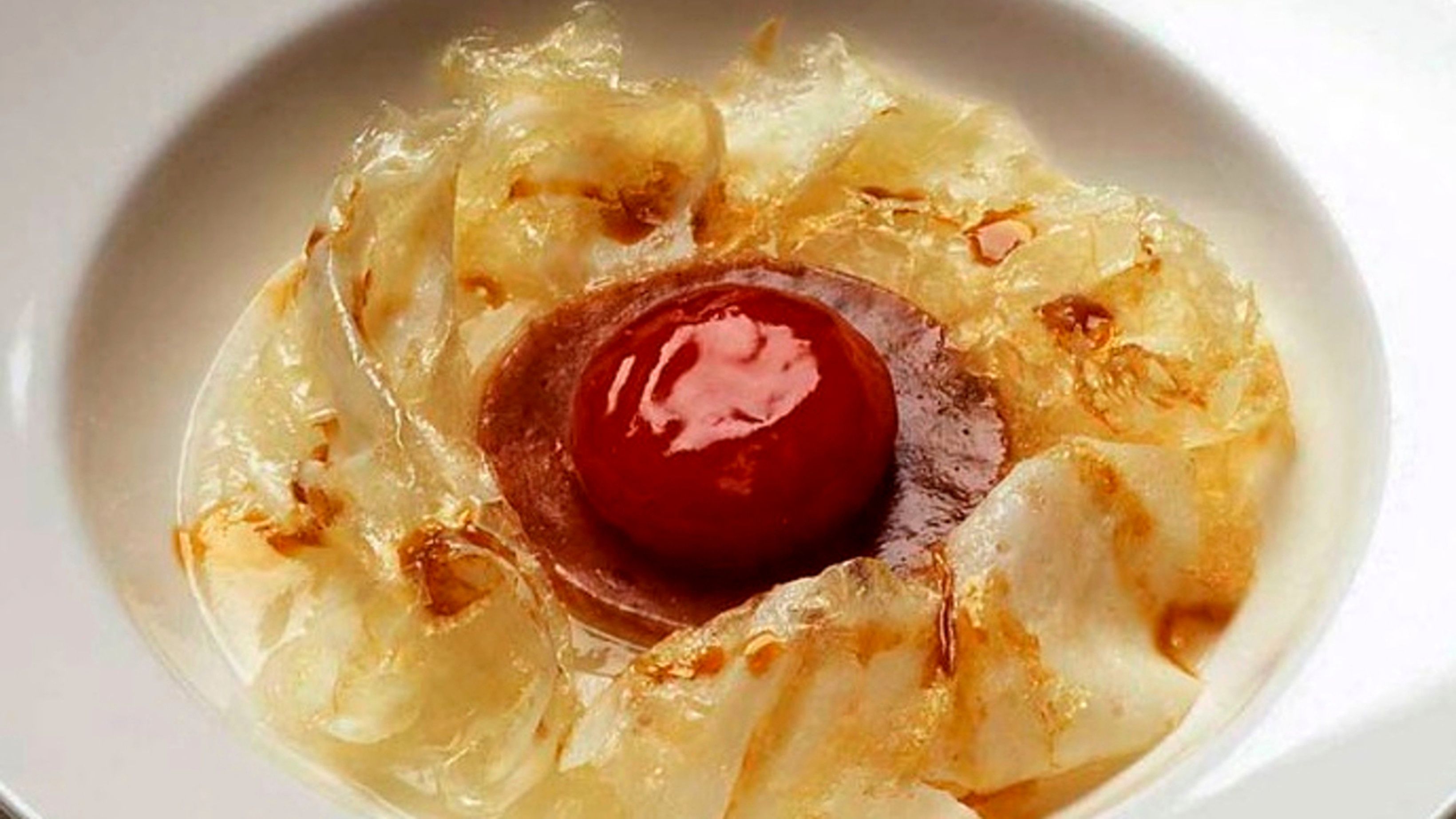 Tuorlo marinato, Carlo Cracco Courtesy Press Office