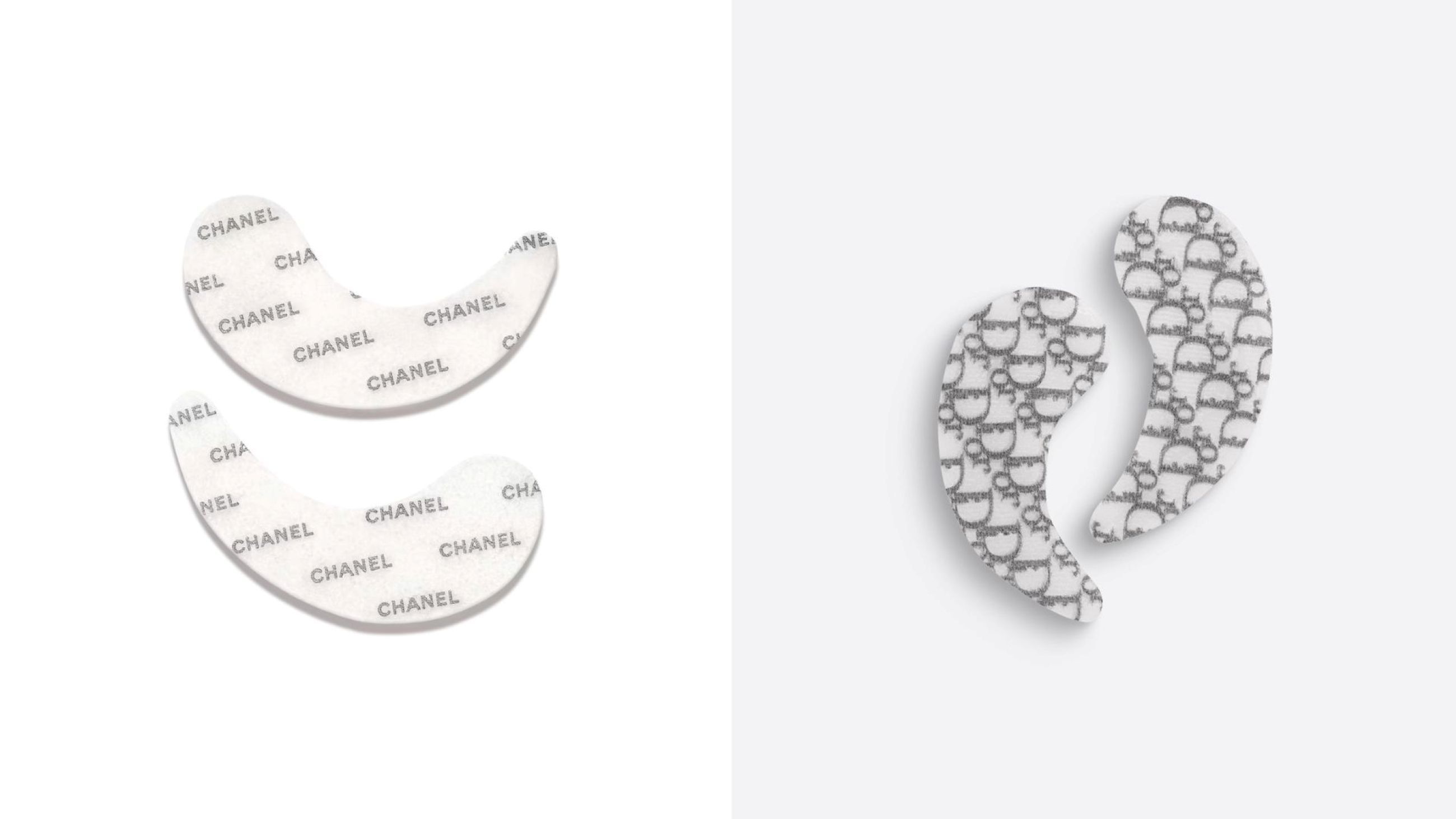Chanel, Le Lift Flash Eye; Dior, The Eye Patches - Credits: Courtesy Press Office