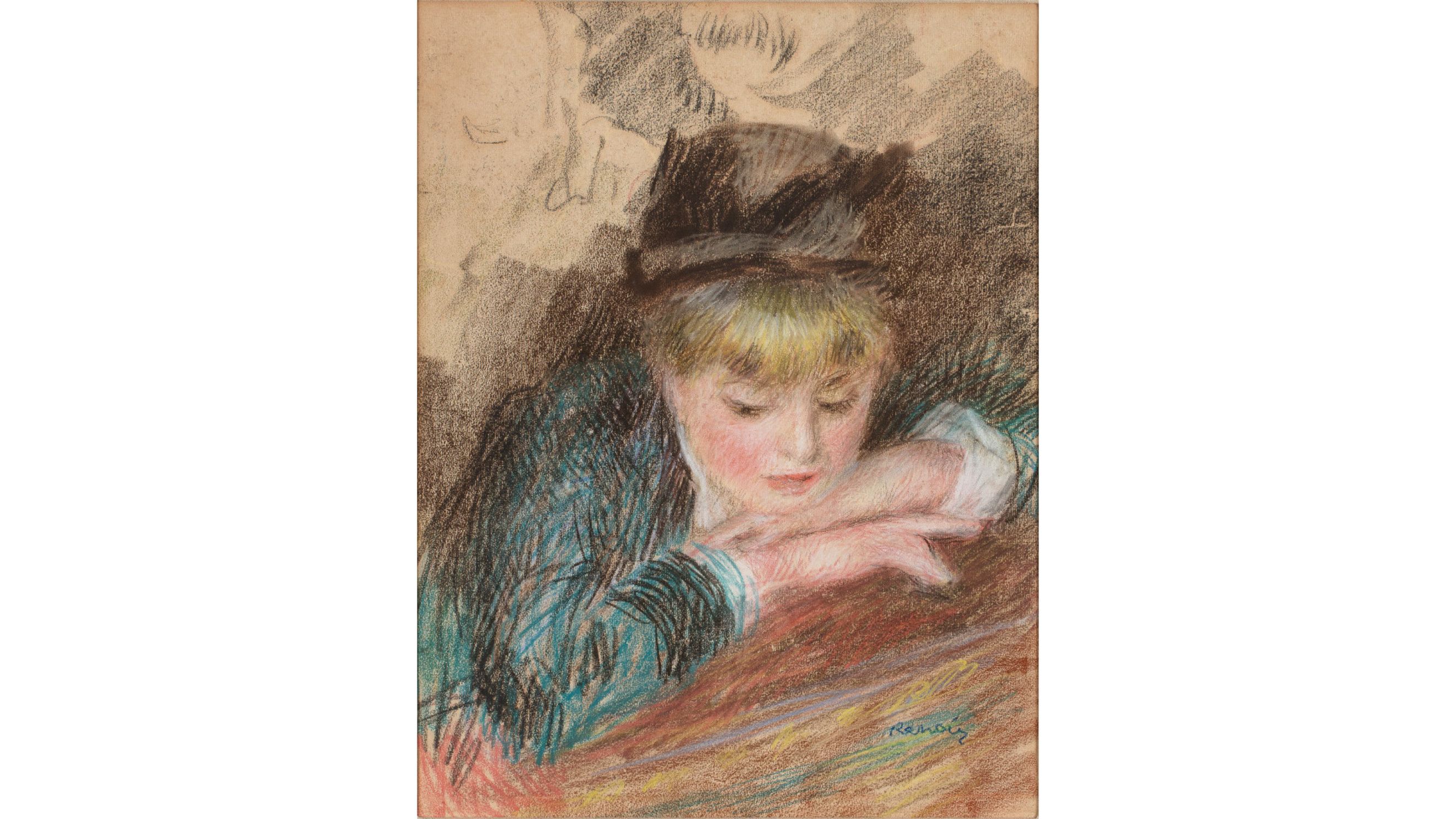 Jeune femme penchée sur un balcon, dit aussi La Loge, 1879 © 2023 Fondation Bemberg / Mathieu Lombard