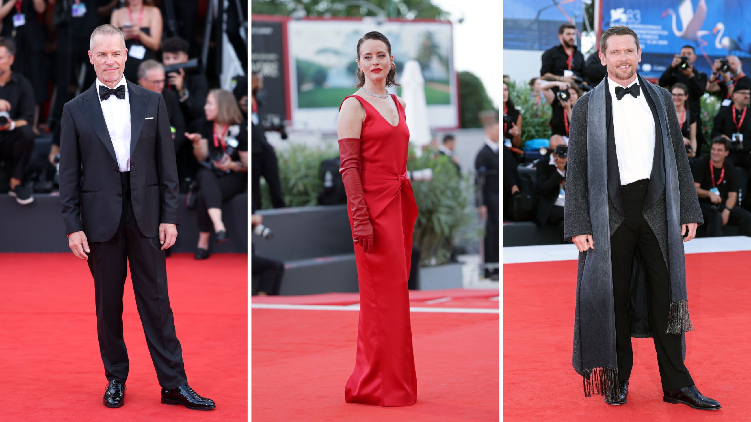 Danny Boyle, Jack O'Connell, Claire Foy e Guy Pearce all'83ª edizione della Mostra Internazionale d'Arte Cinematografica di Venezia - Credits Getty Images 