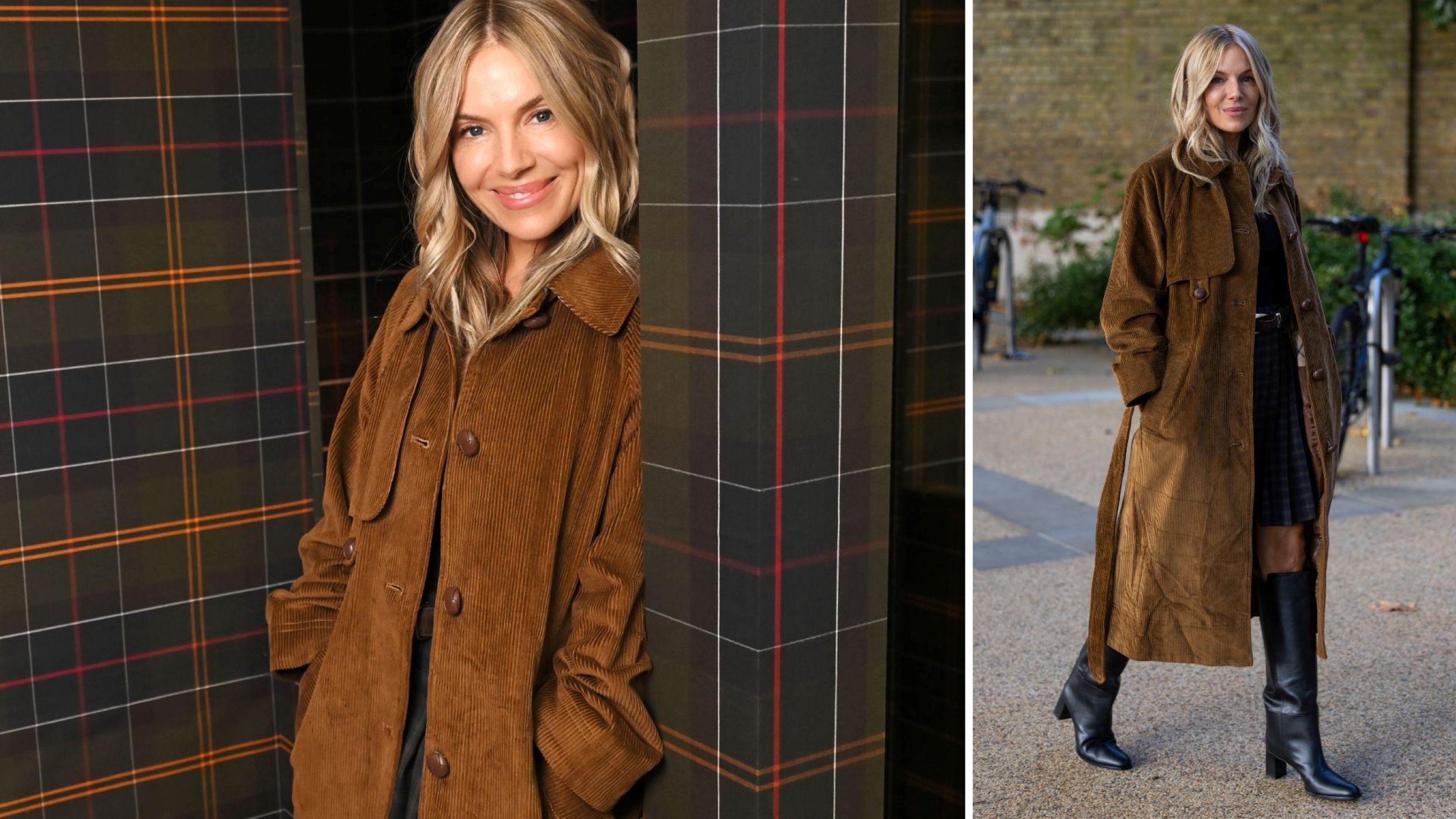 Sienna Miller partecipa alla mostra di Barbour alla London Fashion Week, "Tartan Reimagined: The Barbour Way", presso la Saatchi Gallery a Londra, Inghilterra, il 17 settembre 2026 - Credits: Getty Images