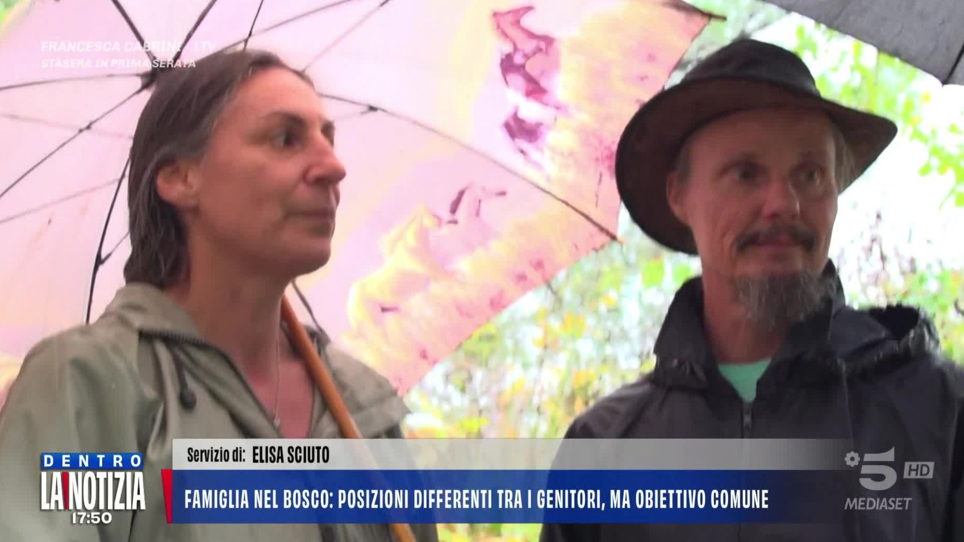 A Dentro la notizia gli ultimi aggiornamenti sulla famiglia nel bosco