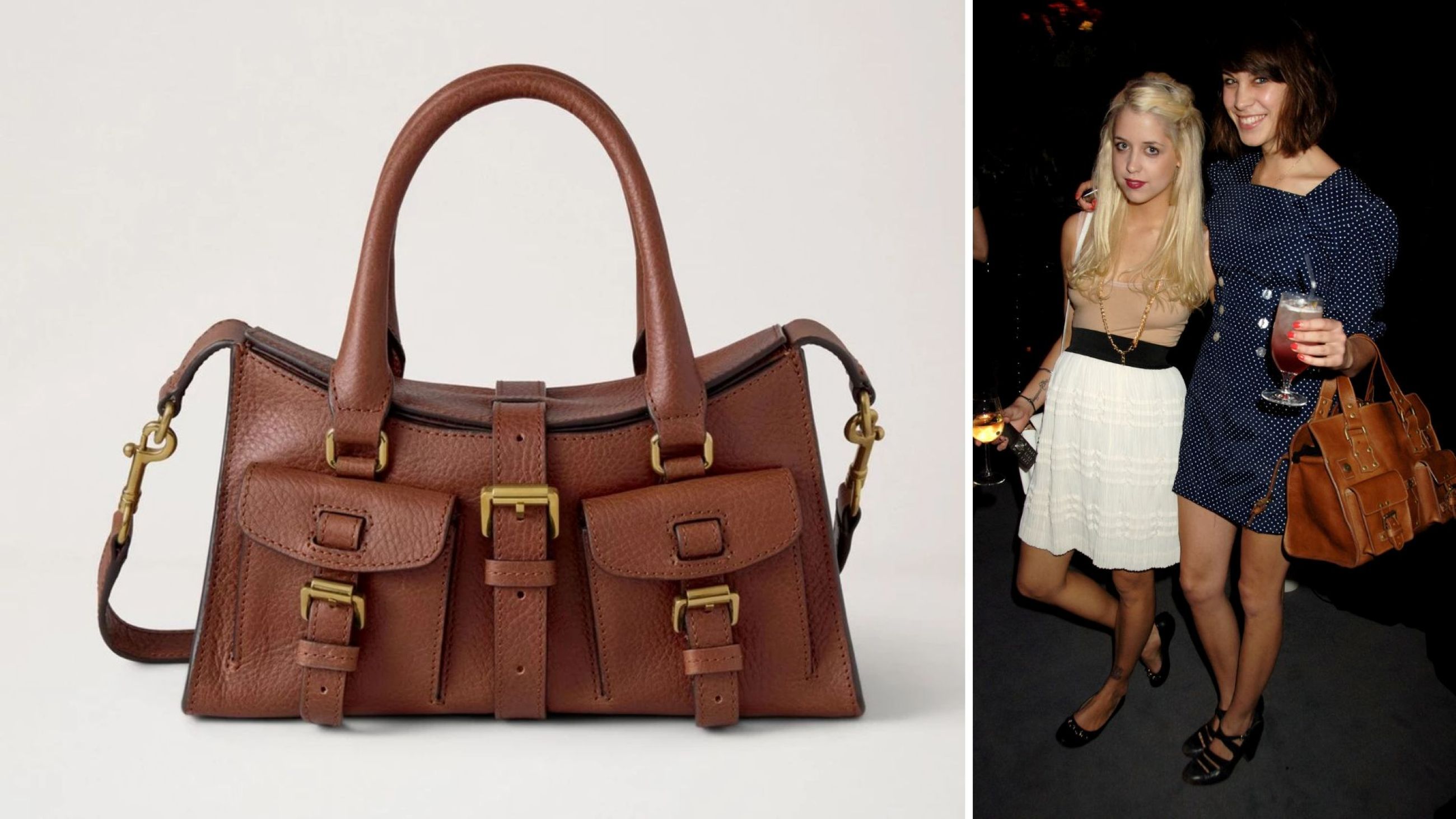 Mulberry Roxanne; Peaches Geldof e Alexa Chung partecipano alla cena di lancio di The Row, ospitata da Mary-Kate e Ashley Olsen, da Harvey Nichols, il 9 ottobre 2007 a Londra, Inghilterra - Credits: Courtesy Press Office; Getty Images