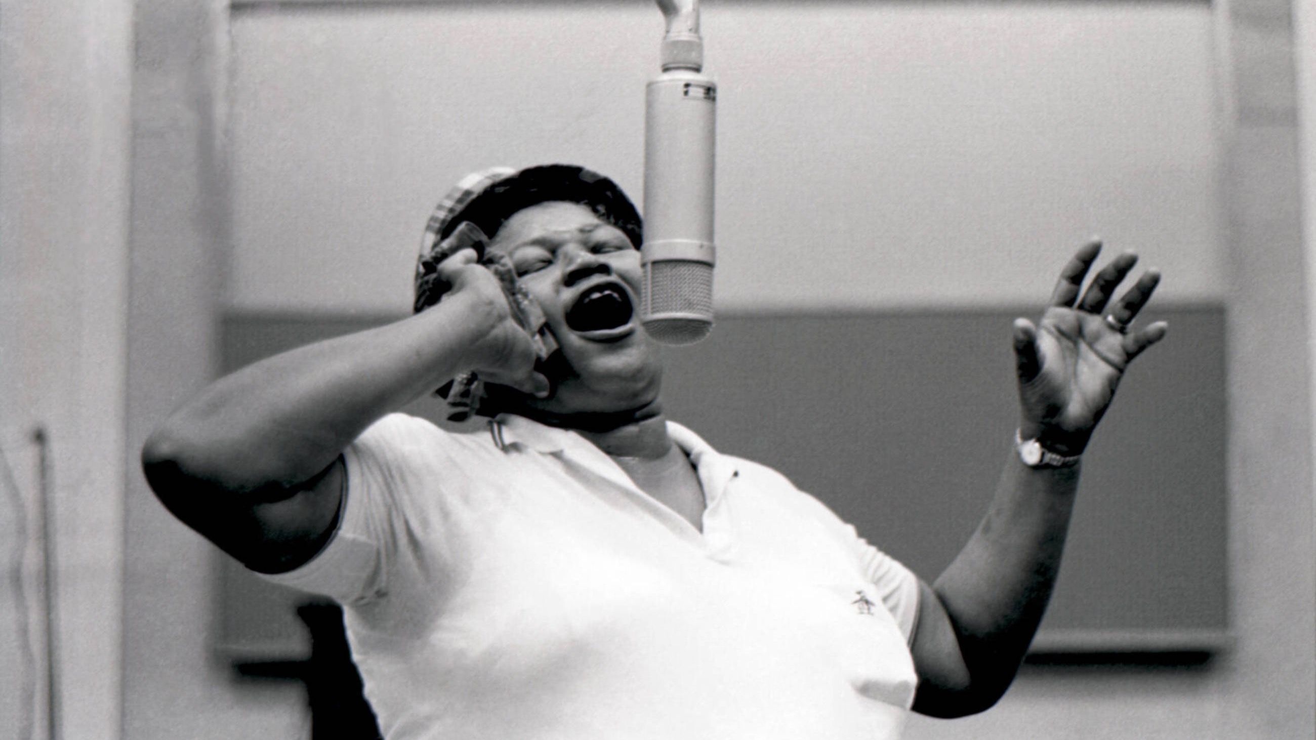 Big Mama Thornton for Arhoolie Records, about 1958 - Credits: Courtesy Press Office