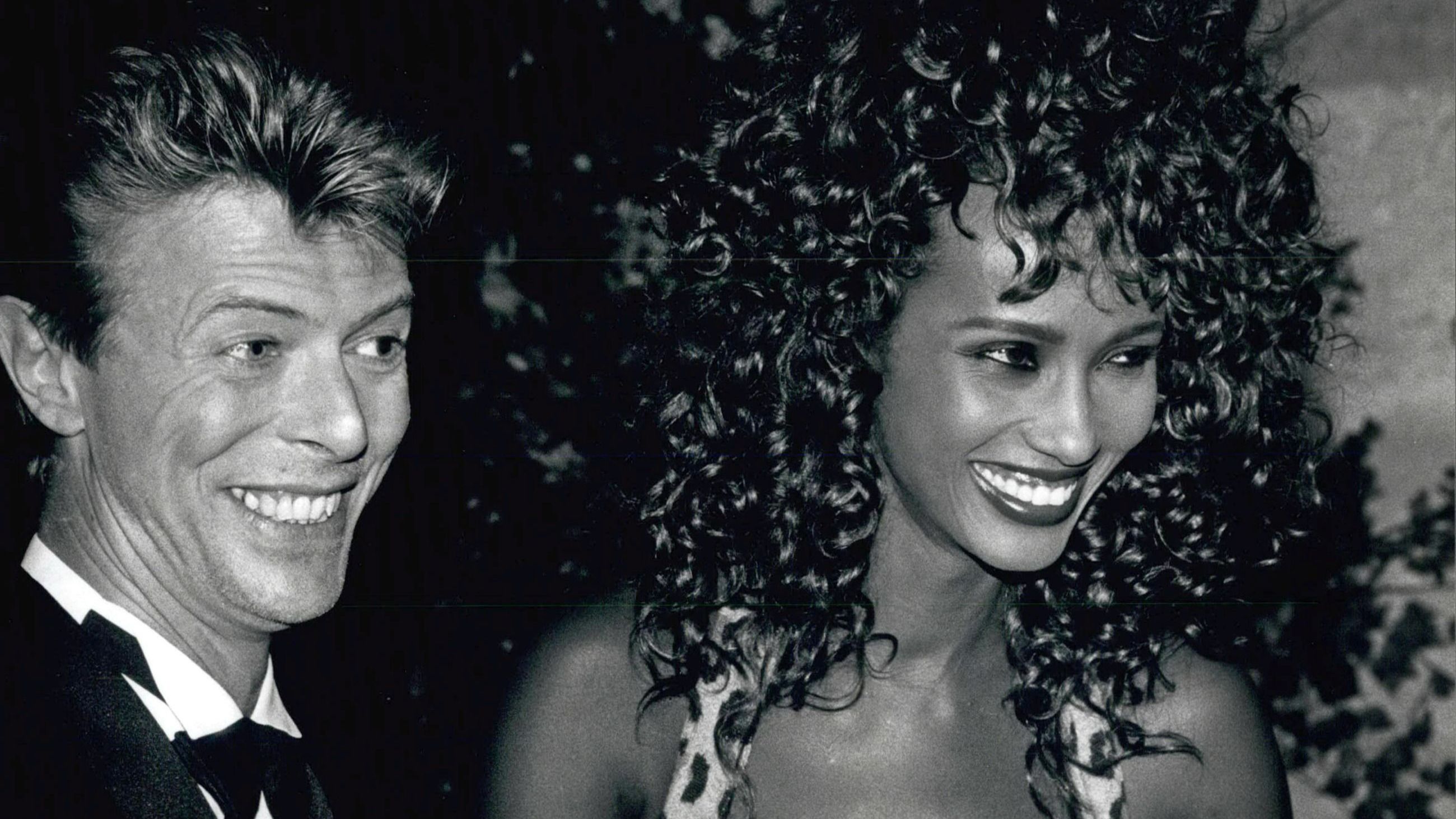 Bowie e Iman - Credits Agf