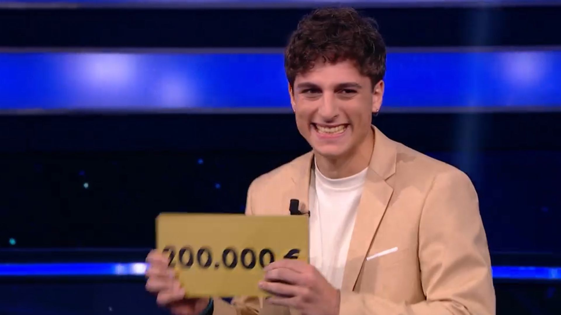 Mario alla Ruota della Fortuna