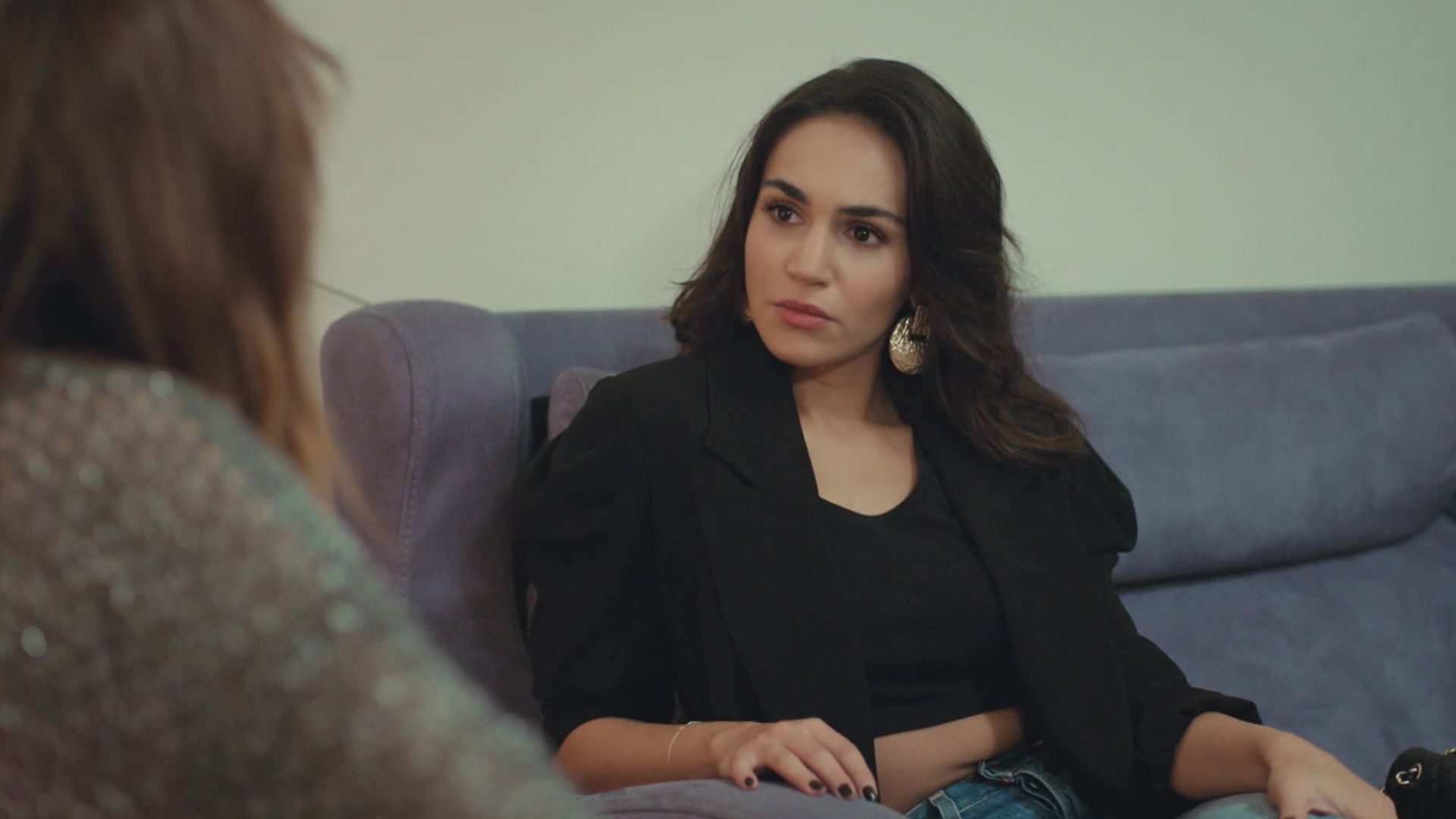 Bersan in una scena de La forza di una donna 3