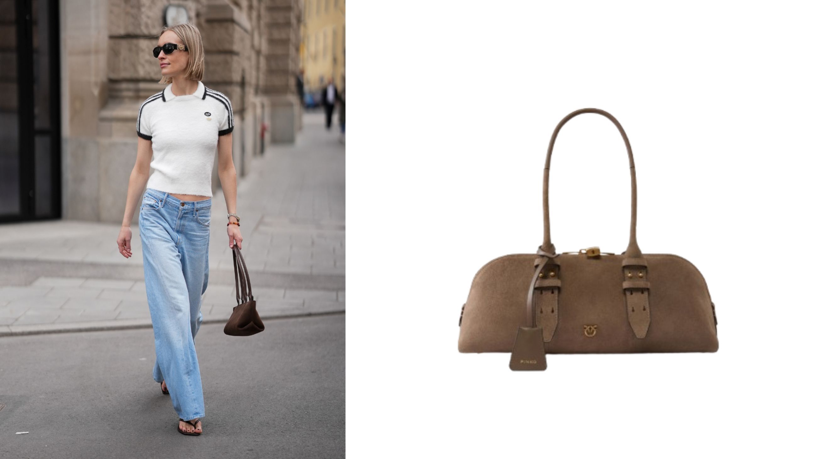 Credits Getty Images; Borsa Escape di Pinko
