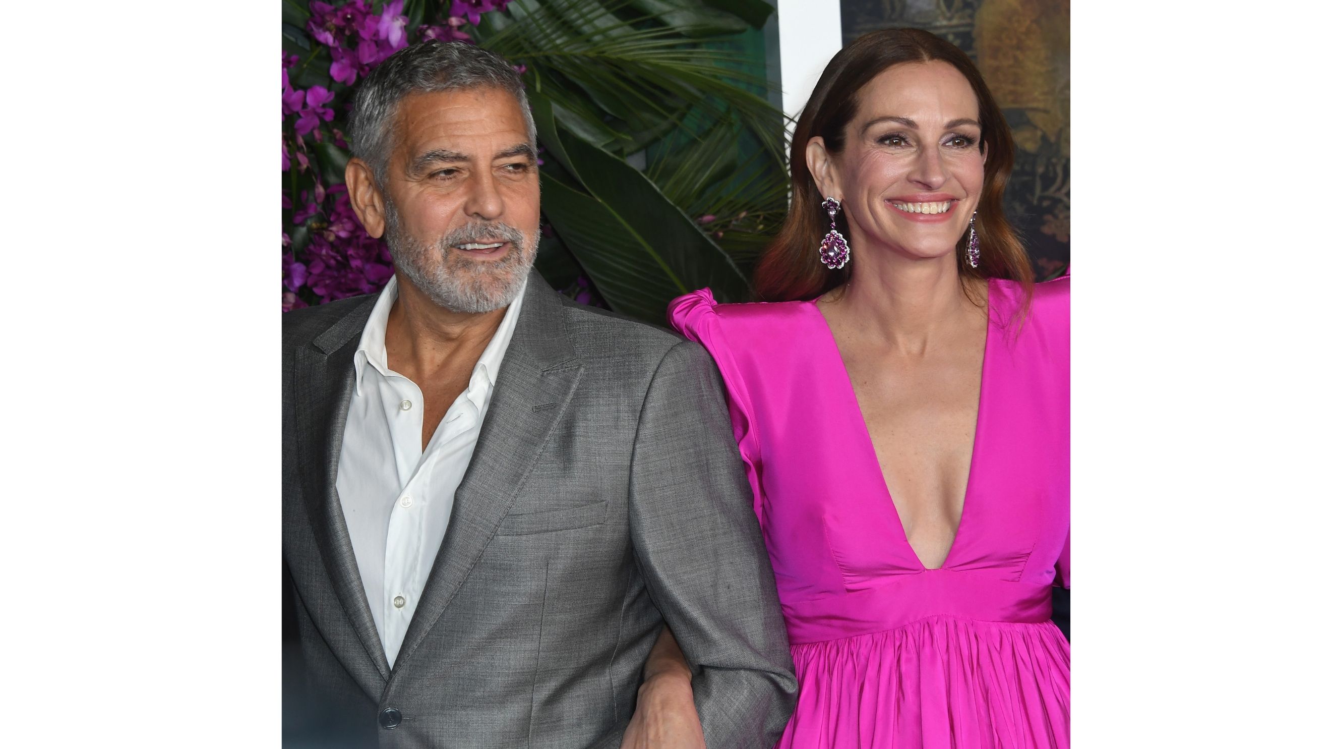 Julia Roberts e George Clooney alla première di  Ticket To Paradise al Regency Village Theatre; Los Angeles, California, 2022
Credits: Getty Images