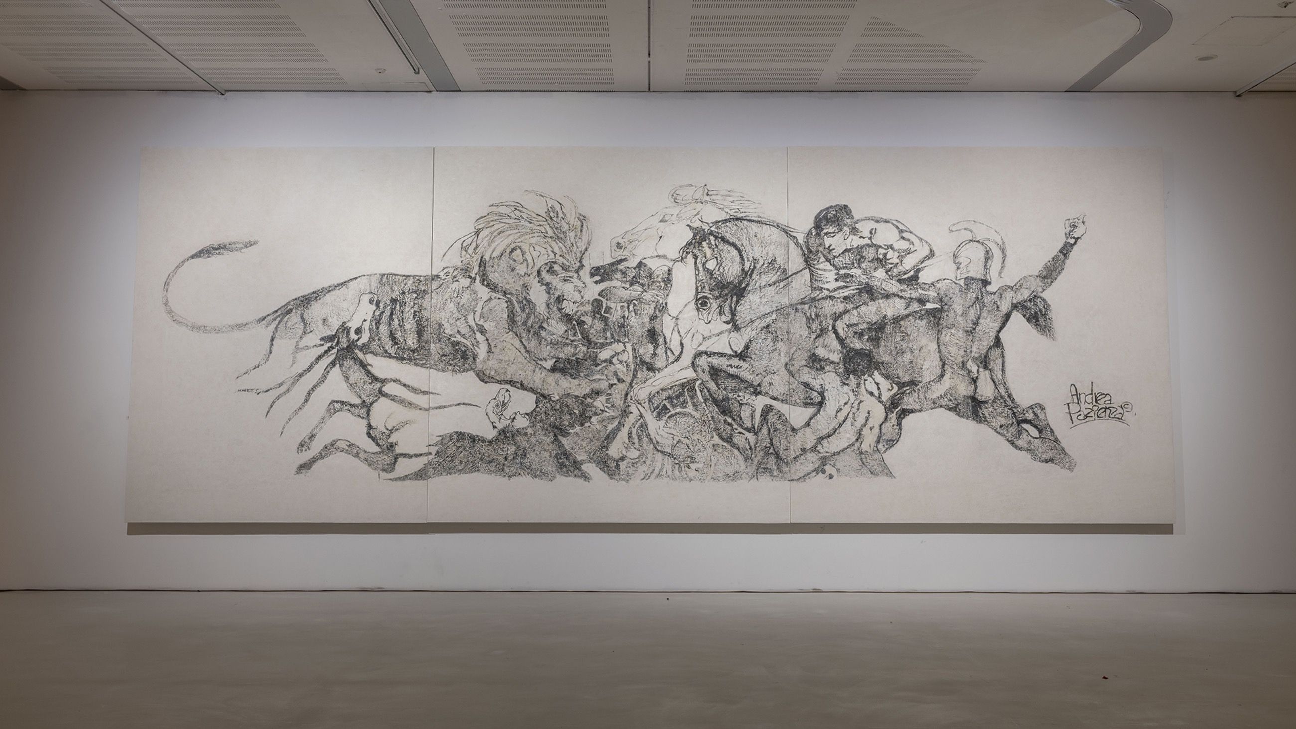 Andrea Pazienza. Non sempre si muore, exhibition view, foto Giorgio e Giulia Benni, MAXXI - Credits: Courtesy Press Office