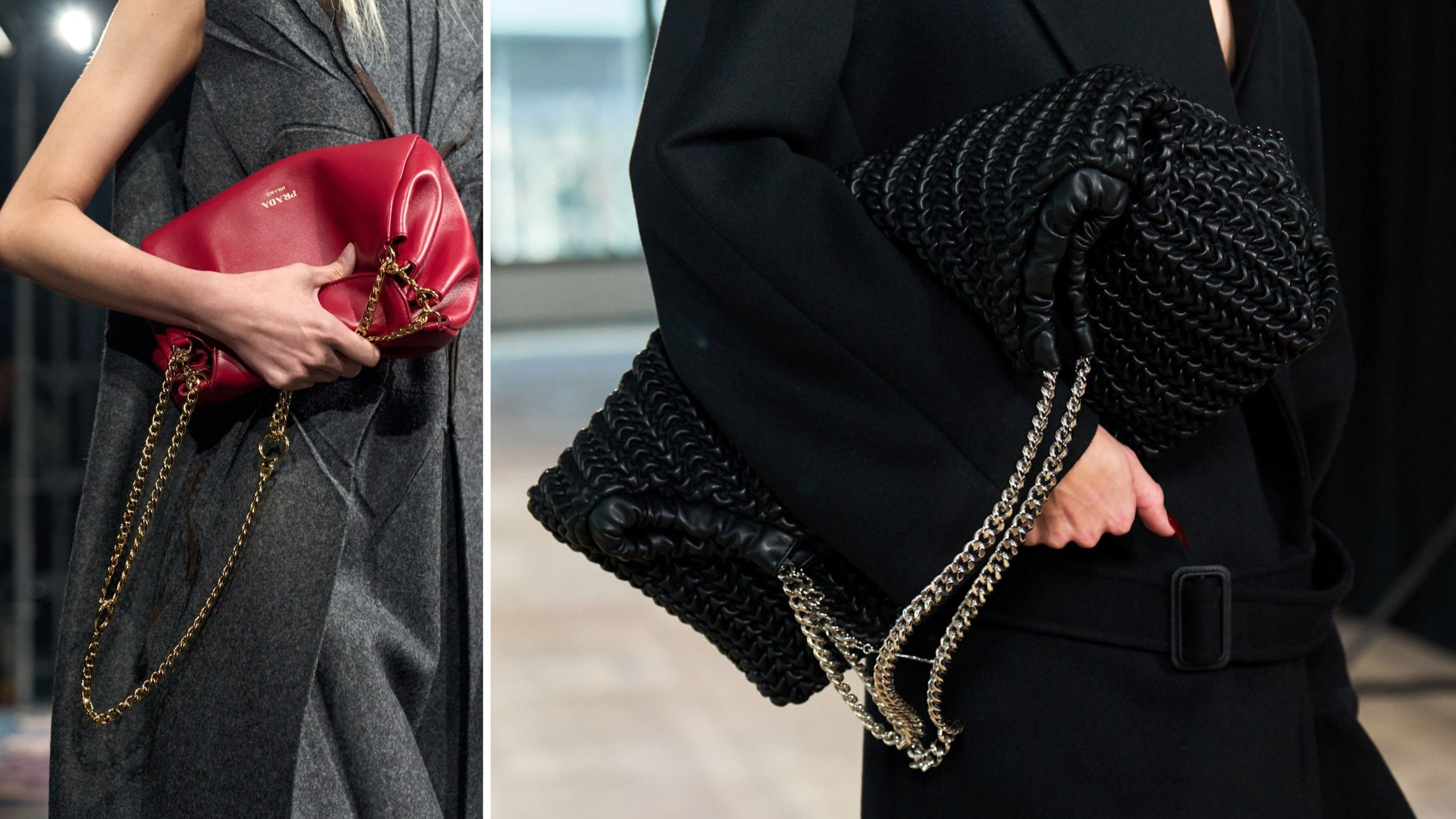 Dalle sfilate di Prada e Stella McCartney FW2526 - Credits: Launchmetrics.com/Spotlight