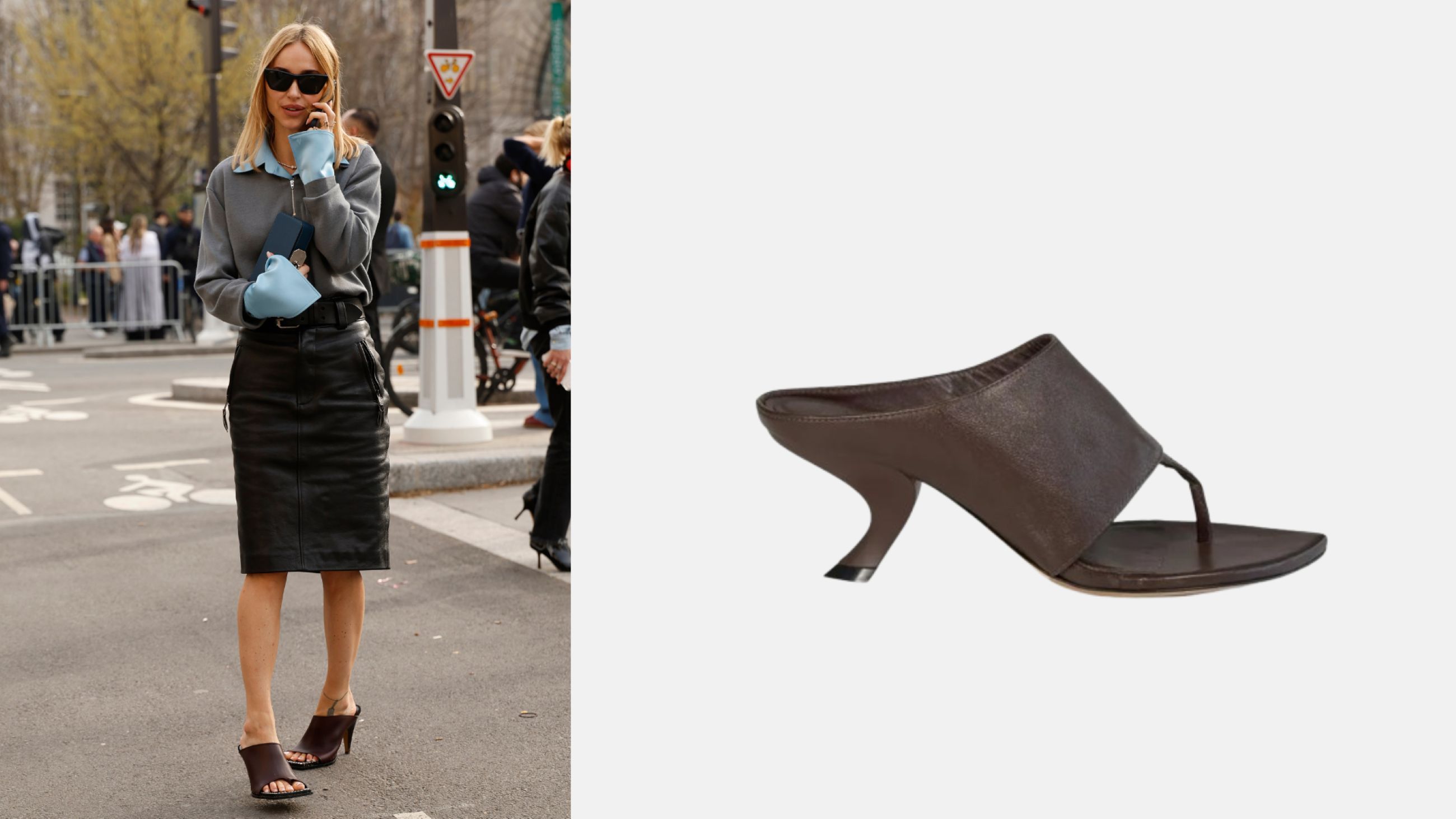 Da sinistra: Street Style - Credits Getty Images; Vic Matié - Courtesy Press Office