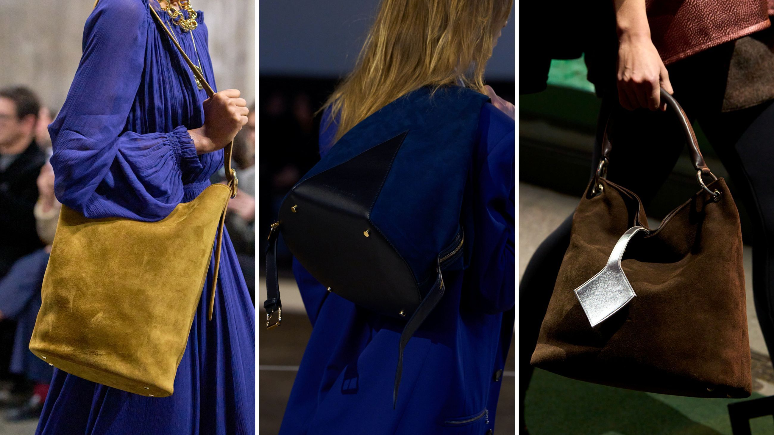 Sfilate FW26: da sinistra Joseph; Stella McCartney; Pierre Cardin - Credits: Launchmetrics.com/Spotlight
