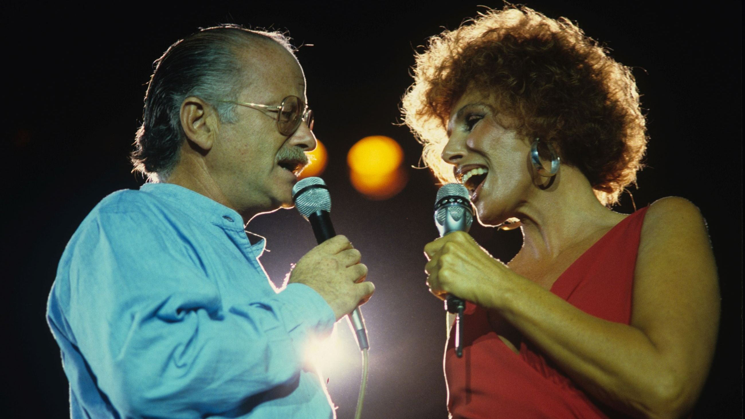 Gino Paoli e Ornella Vanoni, Roma, 1982 - Credits: Getty Images