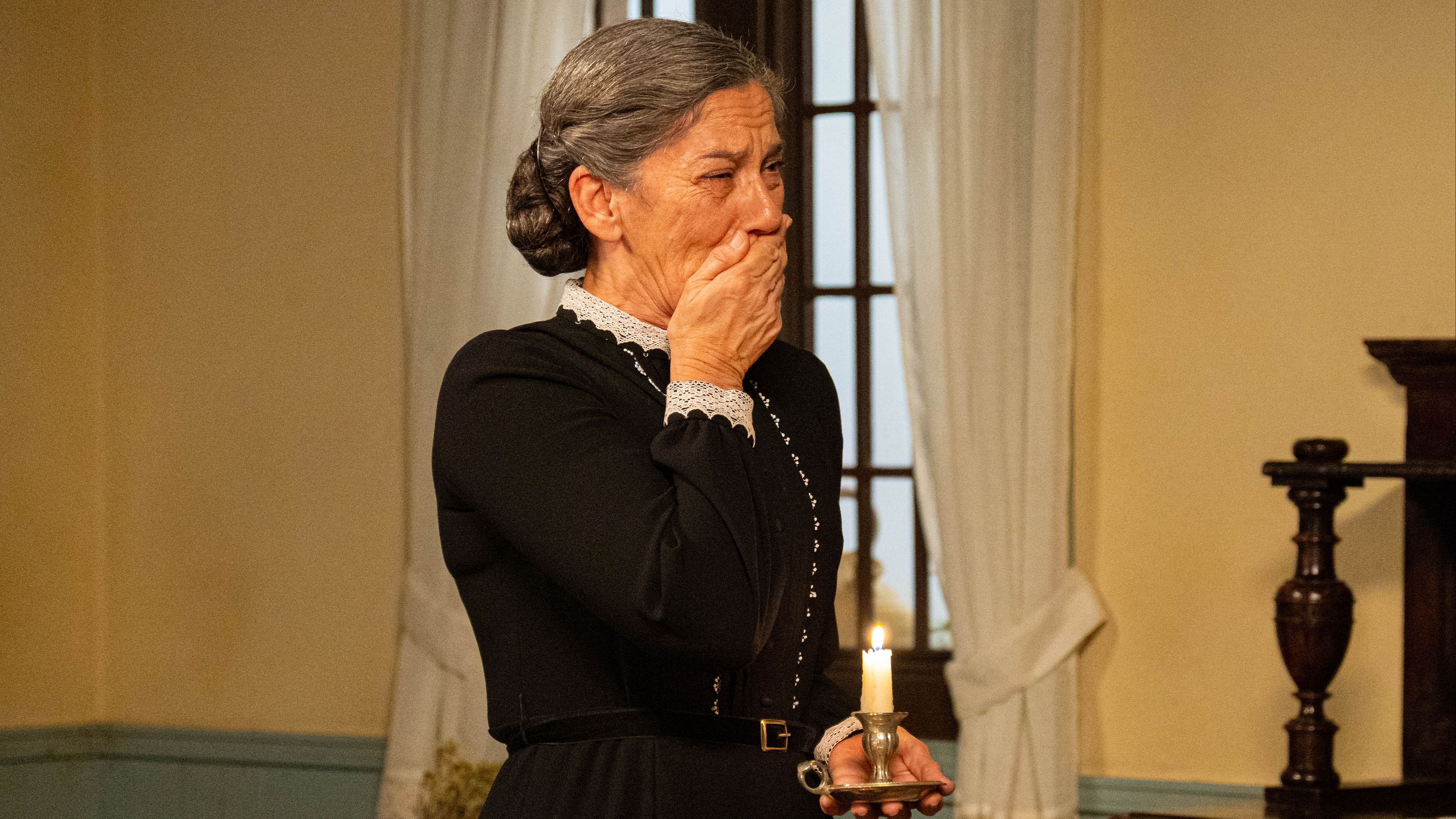 Petra in una scena de La Promessa