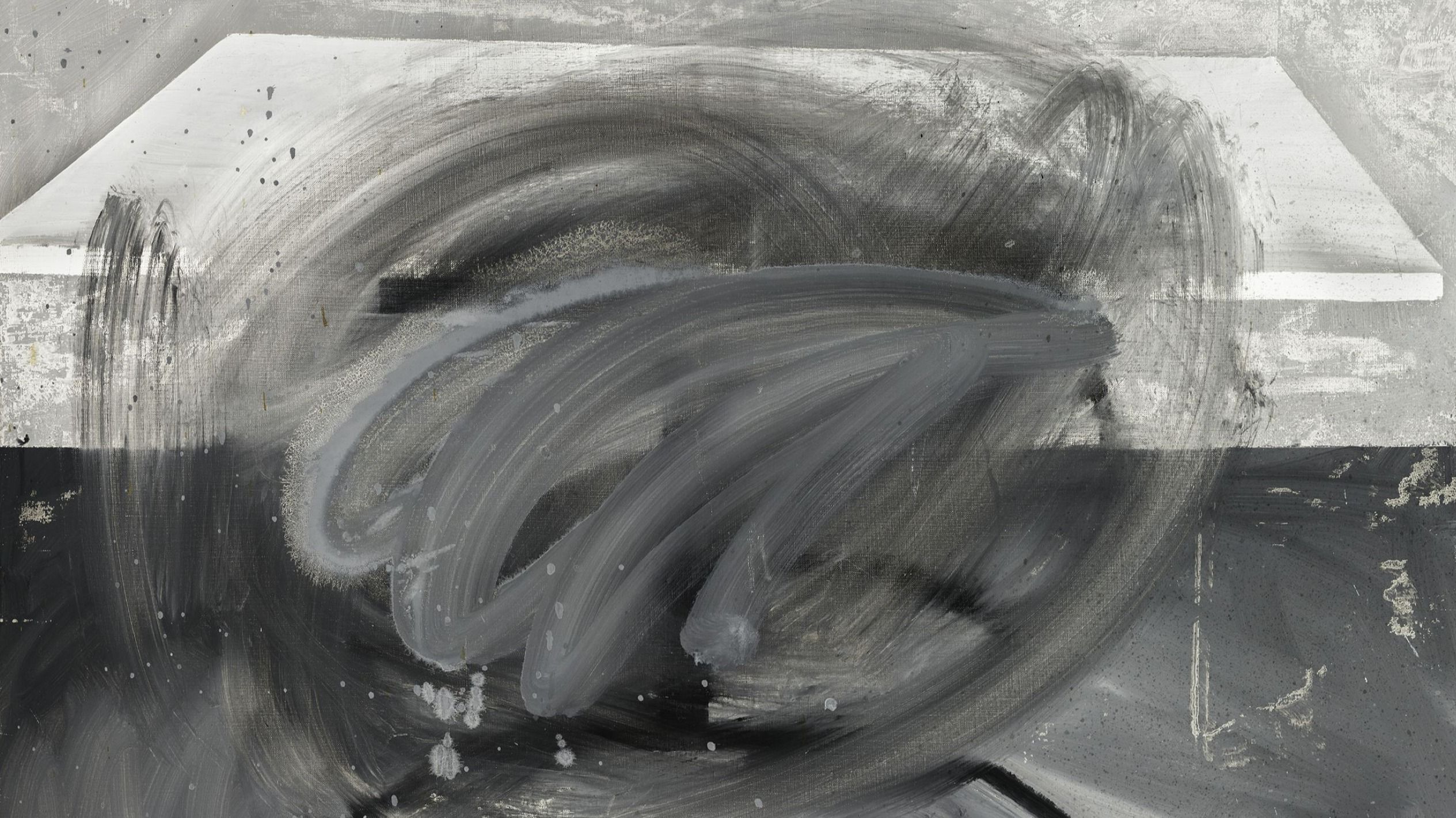 Gerhard Richter, Tisch [Table], 1962 (CR 1) Oil on canvas, 90 x 113 cm Private collection © Gerhard Richter 2025 (18102025) Photography © Jennifer Bornstein