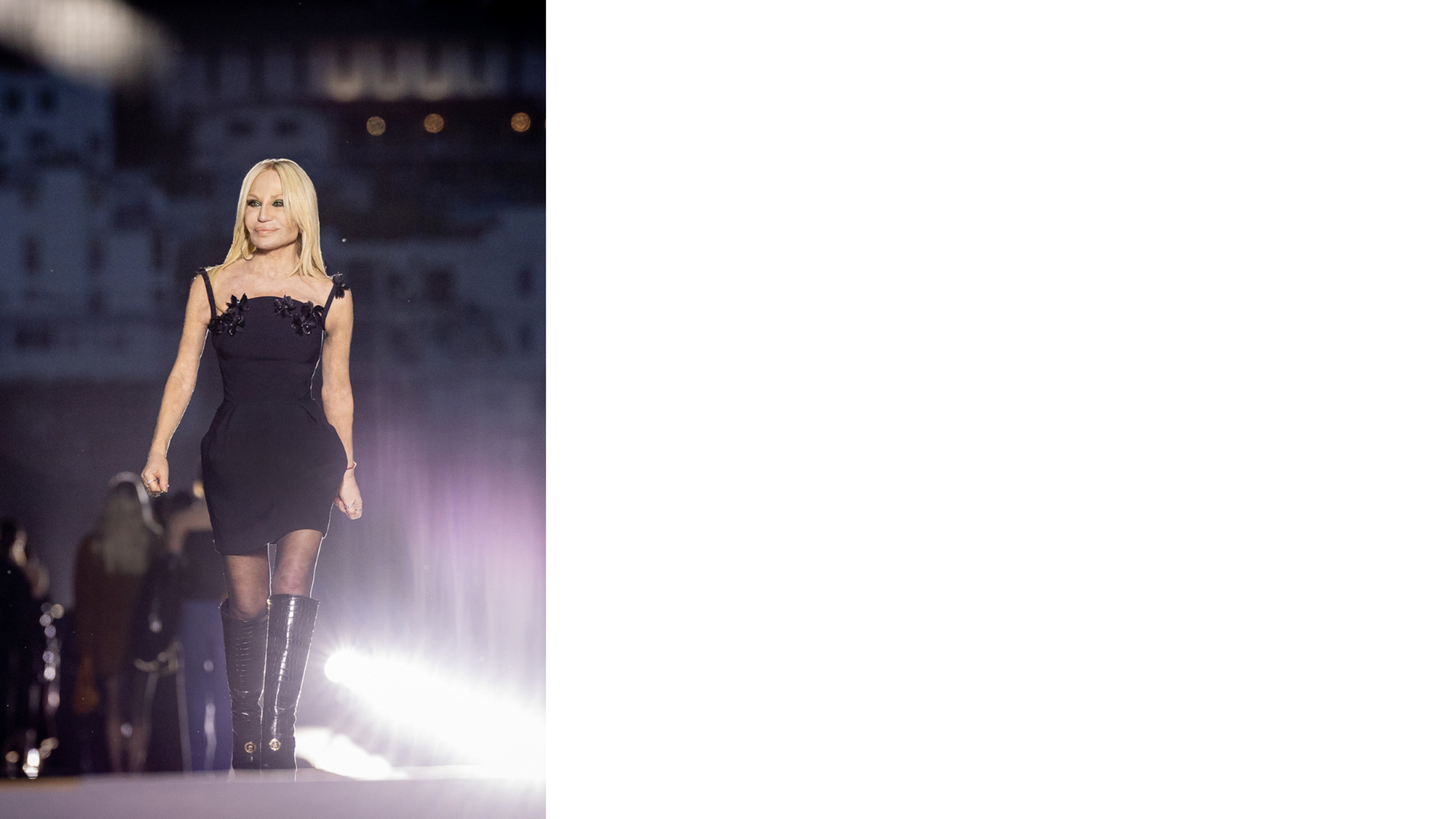Donatella Versace
Credit - Launchmetrics.com/Spotlight
