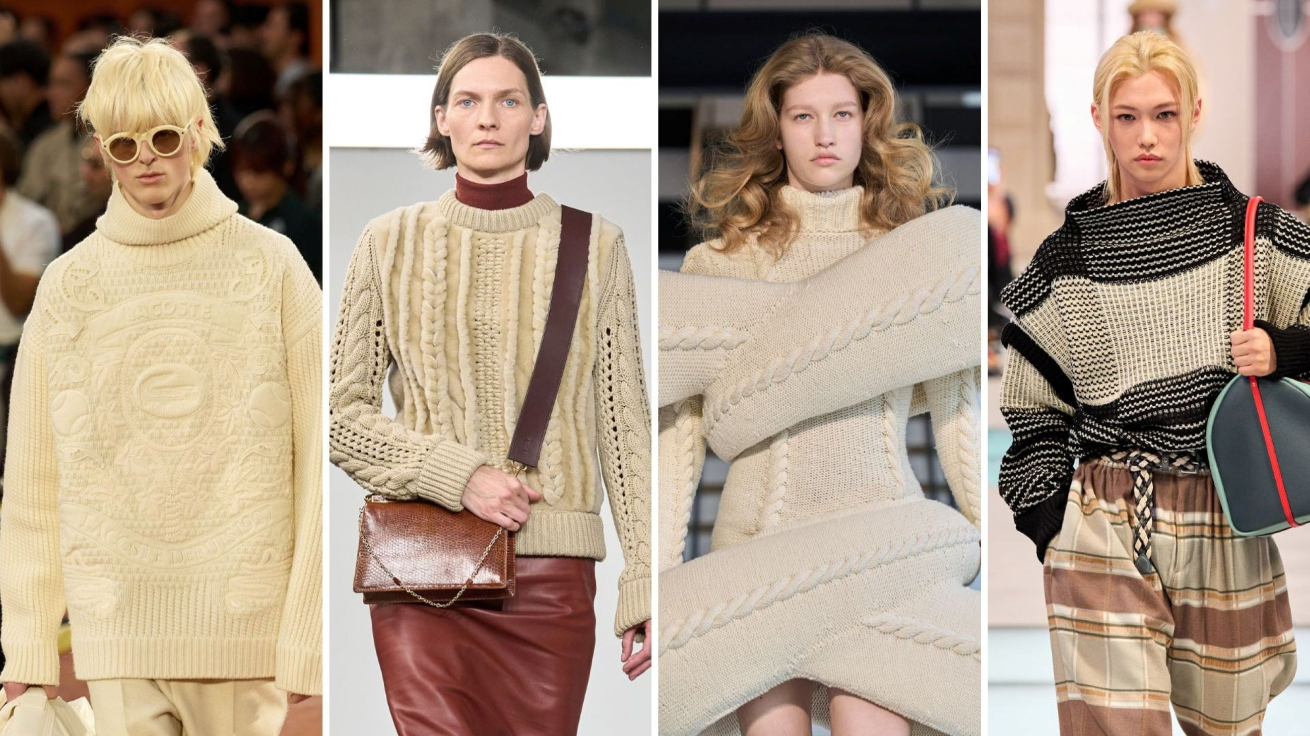 Lacoste; Gabriela Hearst; Duran Lantink; Louis Vuitton FW25 - Credits Launchmetrics.com/Spotlight