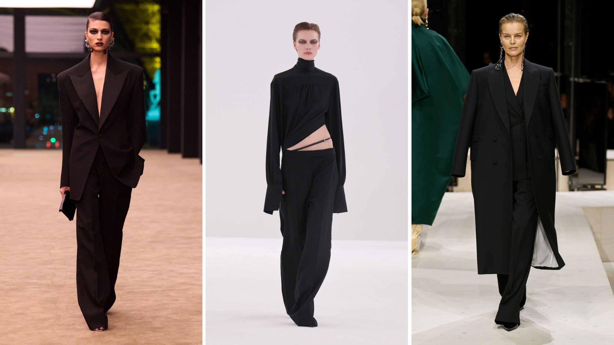 Saint Laurent, Tom Ford, Givenchy FW26 - Credits Launchmetrics.com/Spotlight  