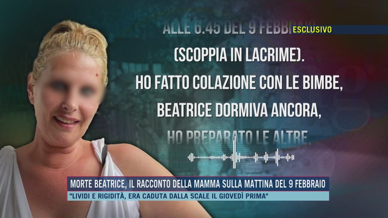 Le dichiarazioni della bambina morta a Bordighera